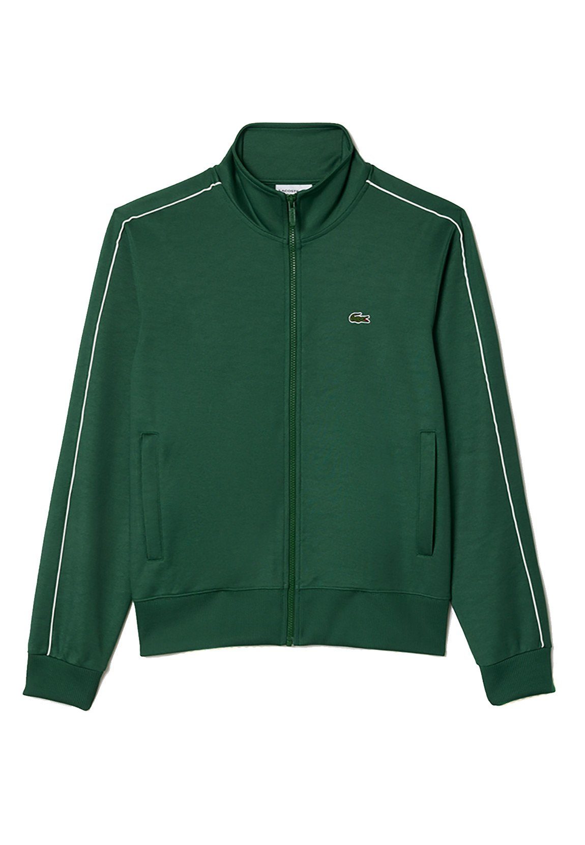 Lacoste Trainingsjacke Lacoste Herren Sweatjacke SWEATSHIRT SH1457 132 Vert Grün