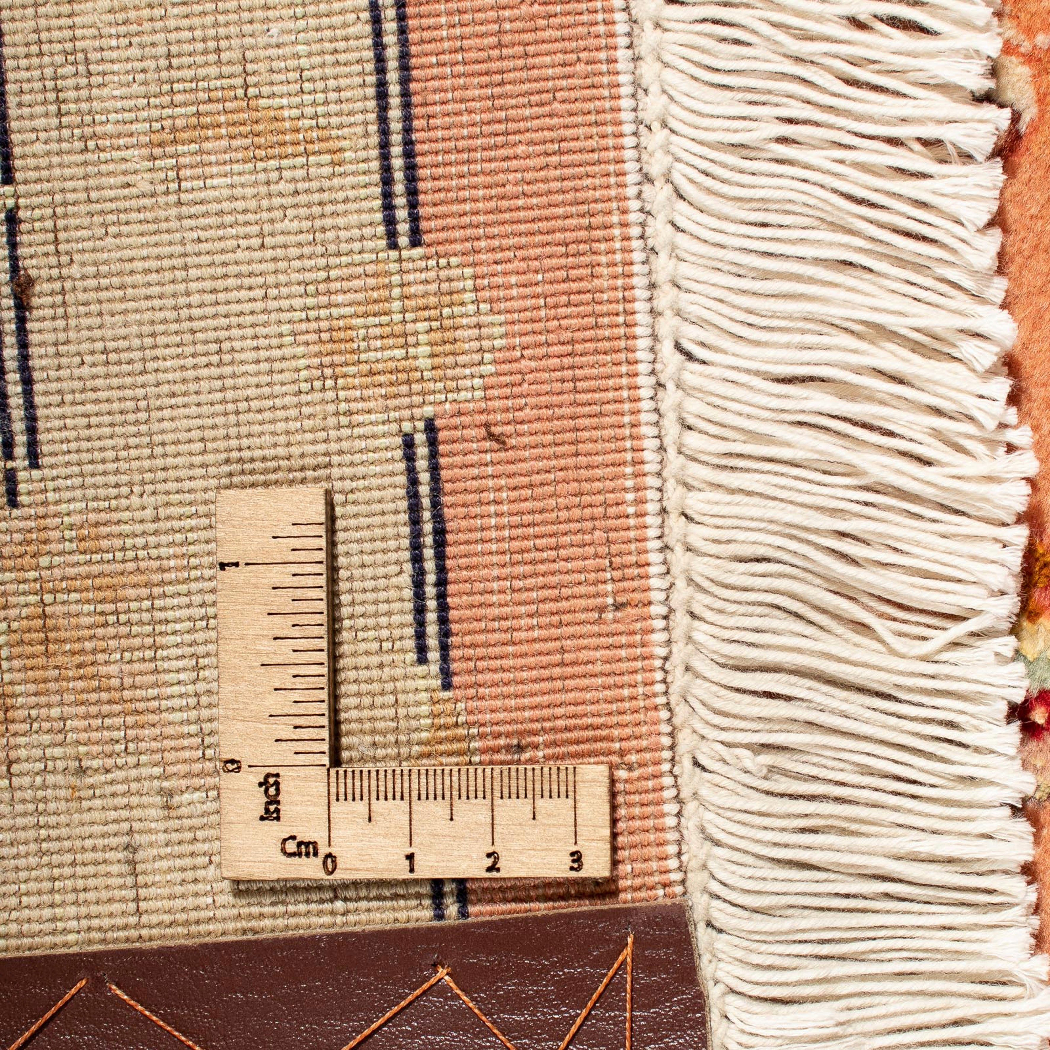 Orientteppich Perser - Täbriz quadratisch - 204 cm Zertifikat Royal Höhe: mm, - morgenland, x hellrot, quadratisch, Wohnzimmer, Einzelstück - mit Handgeknüpft, 7 192
