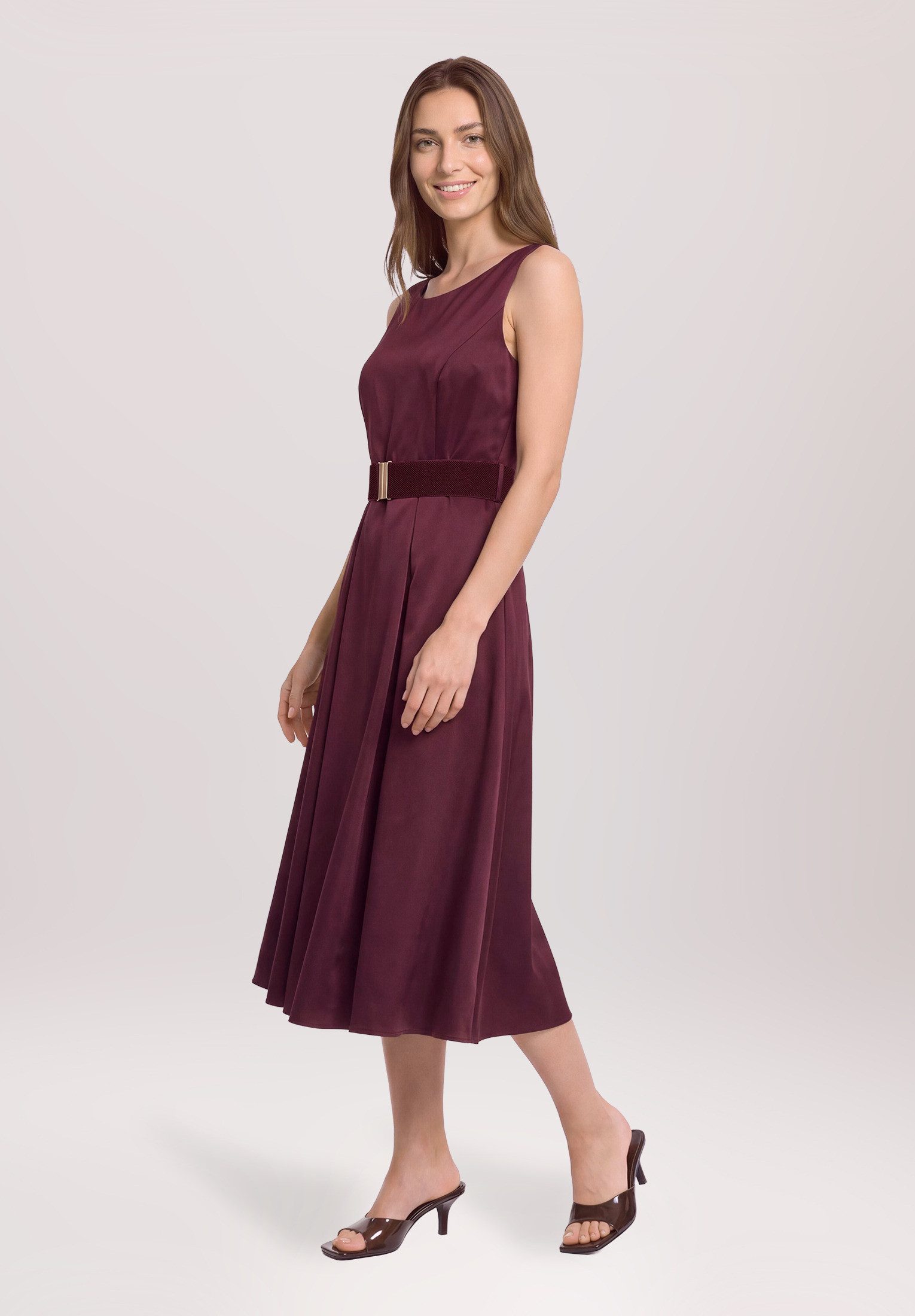 Vera Mont Cocktailkleid Damen mit Gürtel