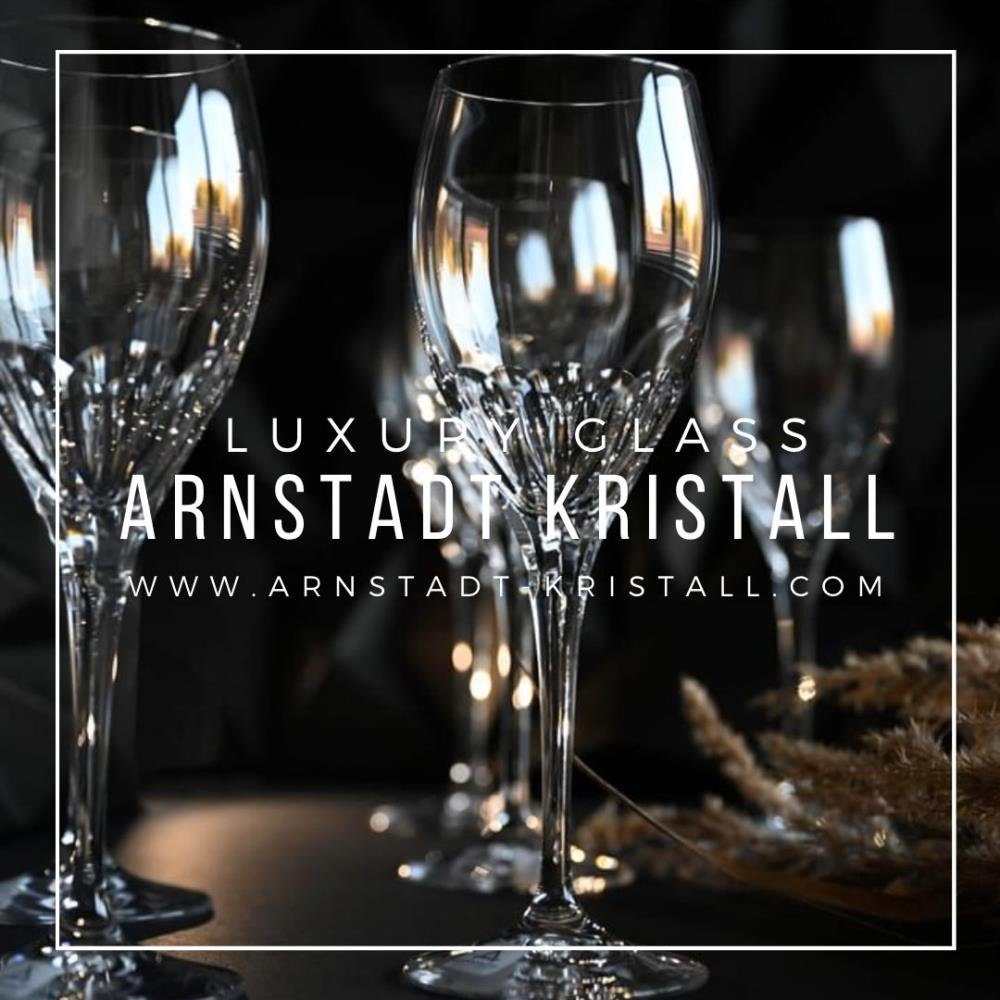 ARNSTADT KRISTALL Weinglas Palais (24 cm) - Kristallglas mundgeblasen · handgeschliffen · Handmad, 1-tlg., Kristall