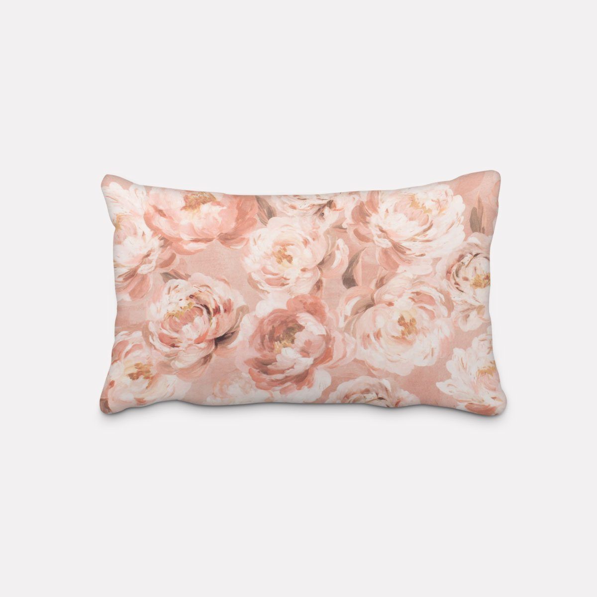 SCHÖNER LEBEN. Dekokissen SCHÖNER LEBEN. Kissenhülle Velvet Deluxe Romantic Peony Dream Pfingst