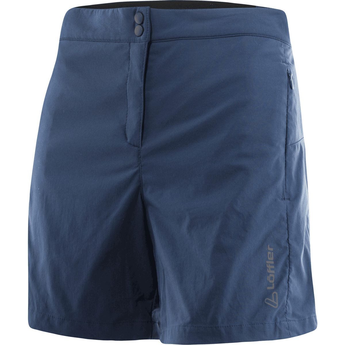 Löffler Fahrradhose Women Bike Shorts X-short-e CSL Perfekte Radhose für Damen mit herausnehmbarer Innenhose