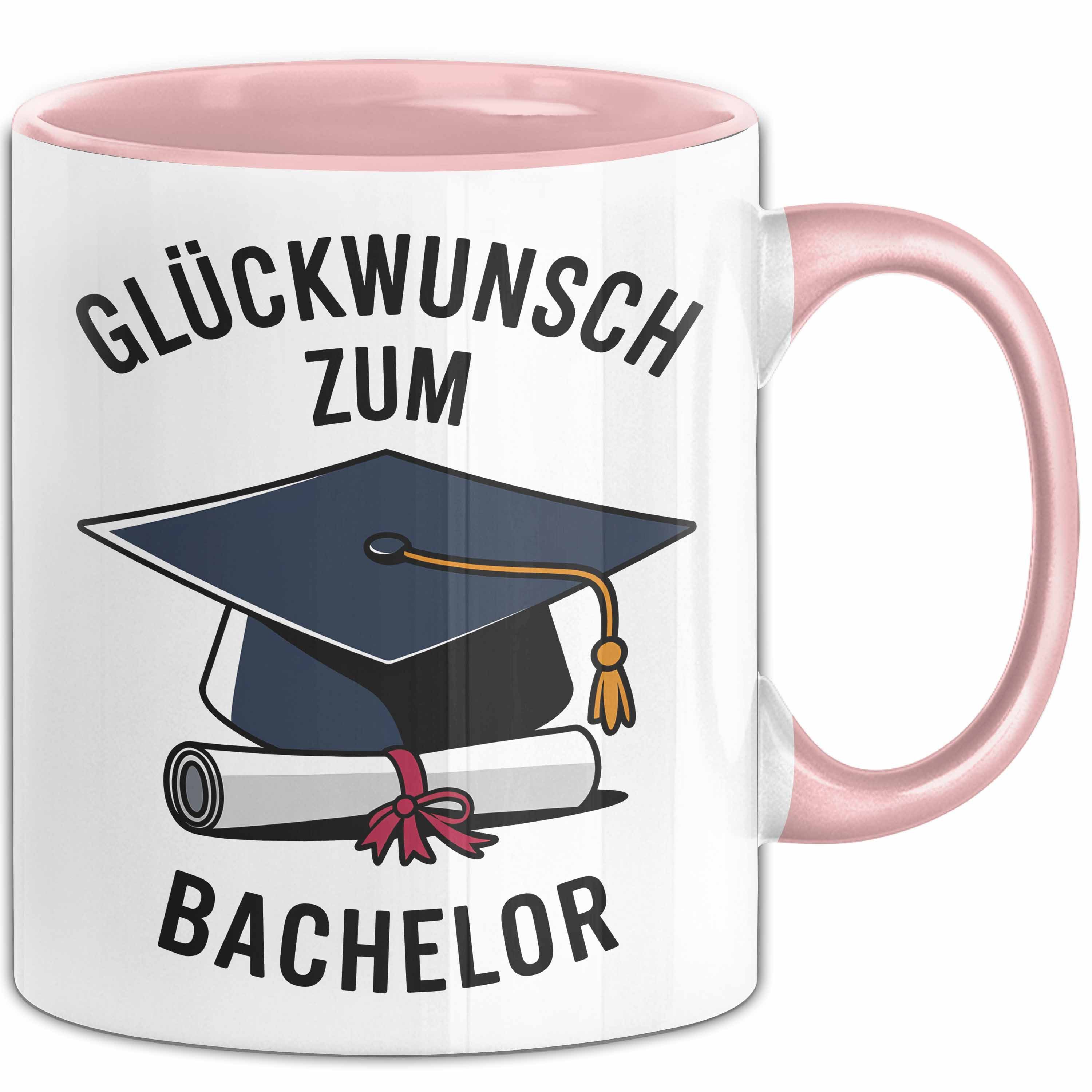 Trendation Tasse Schüler Abschluss Tasse Geschenk Lustige Geschenkidee Spruch Glückwuns, Keramik