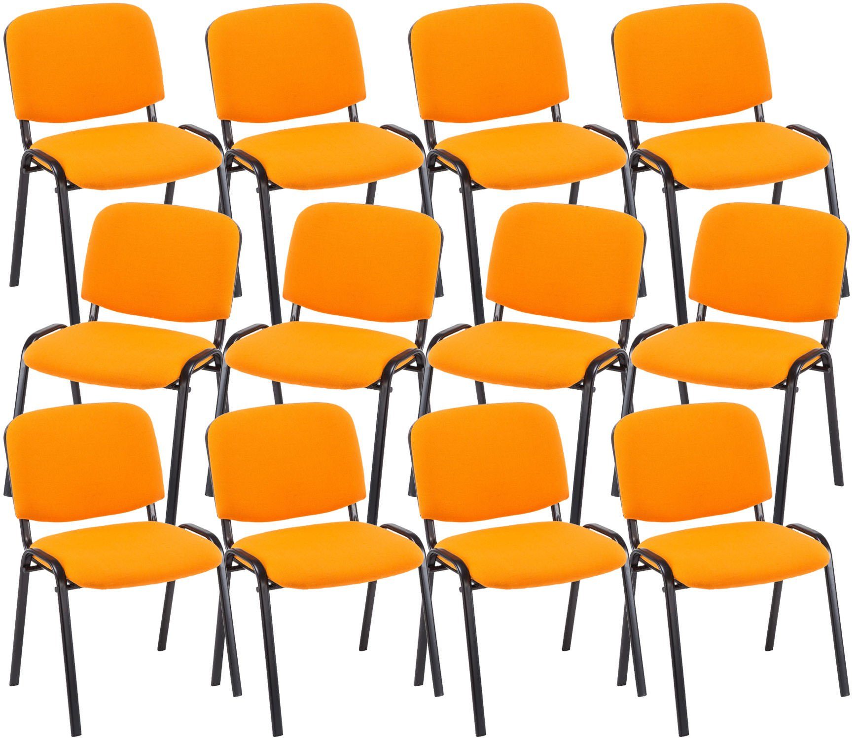 CLP Besucherstuhl Ken Stoff (12er Set), günstig online kaufen