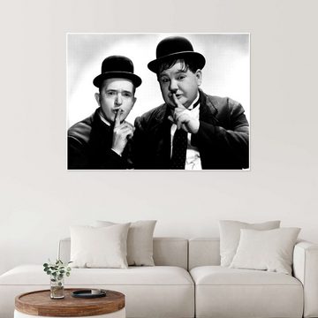 Posterlounge Poster Everett Collection, Dick & Doof (Laurel & Hardy), Wohnzimmer Fotografie