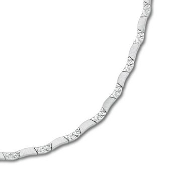 Balia Silberarmband Balia Armband für Damen mattiert (Armband), Damen Armband (Welle) ca. 18,5cm, 925 Sterling Silber, Farbe: silber