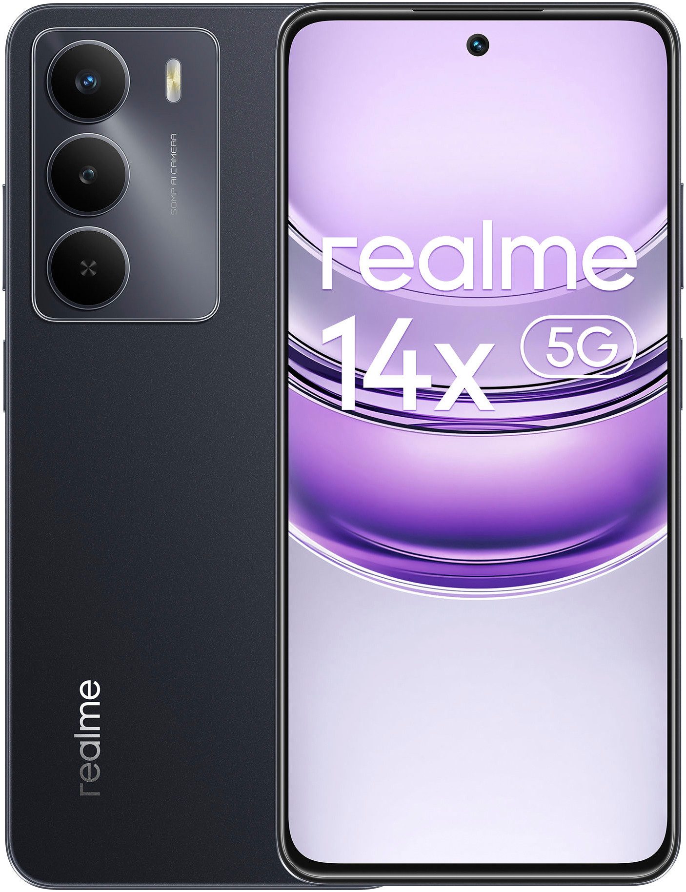 Realme 14x 5G 128GB Smartphone (16,94 cm/6,67 Zoll, 128 GB Speicherplatz, 50 MP Kamera)