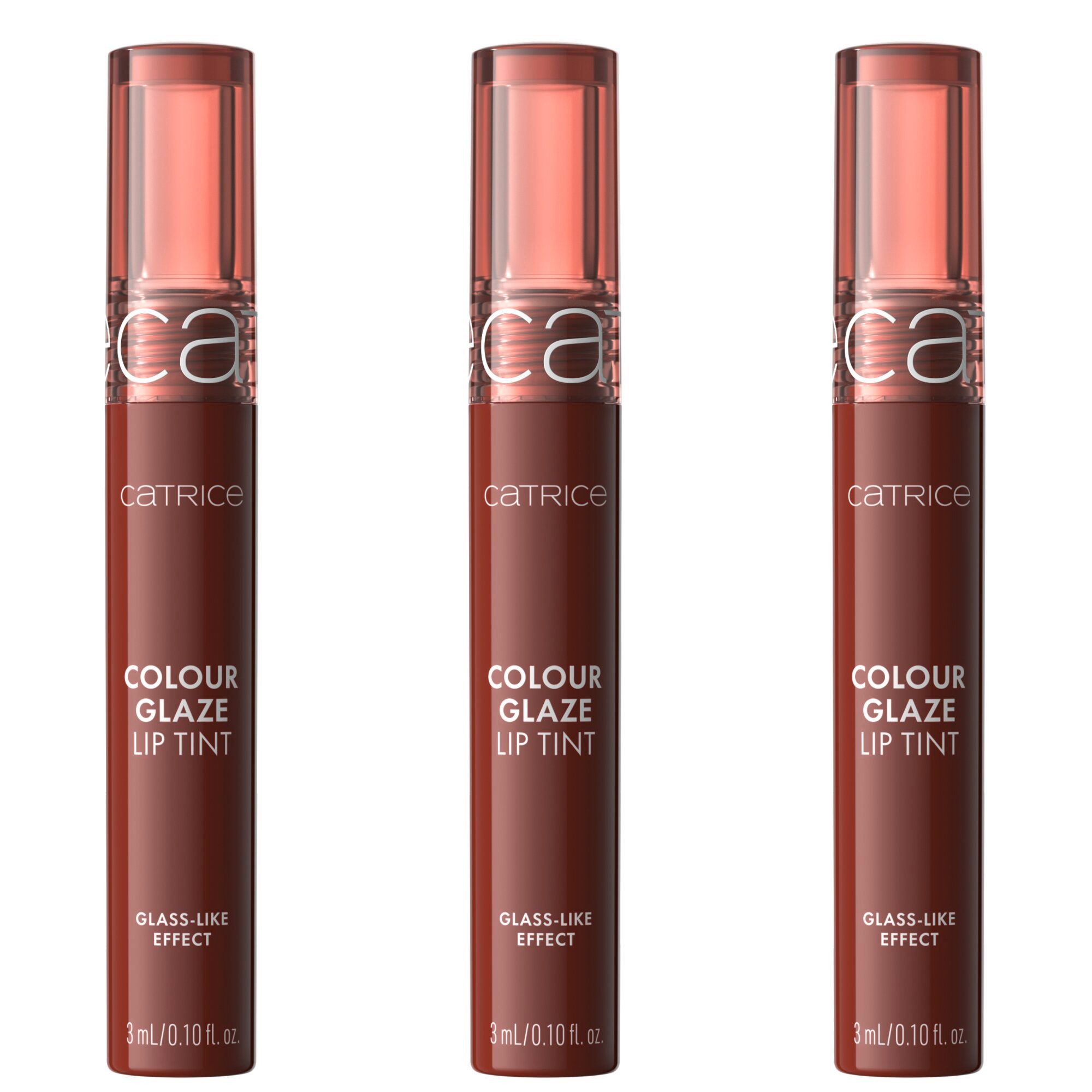 Catrice Lipgloss COLOR GLAZE LIP TINT, 3-tlg., mit glänzendem Finish und langem Tönungseffekt