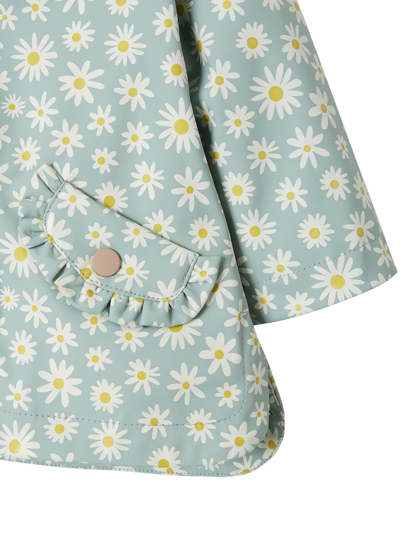 vertbaudet Regenjacke Mädchen Baby Regenjacke Rueschen-Taschen – Bild 3 von 5