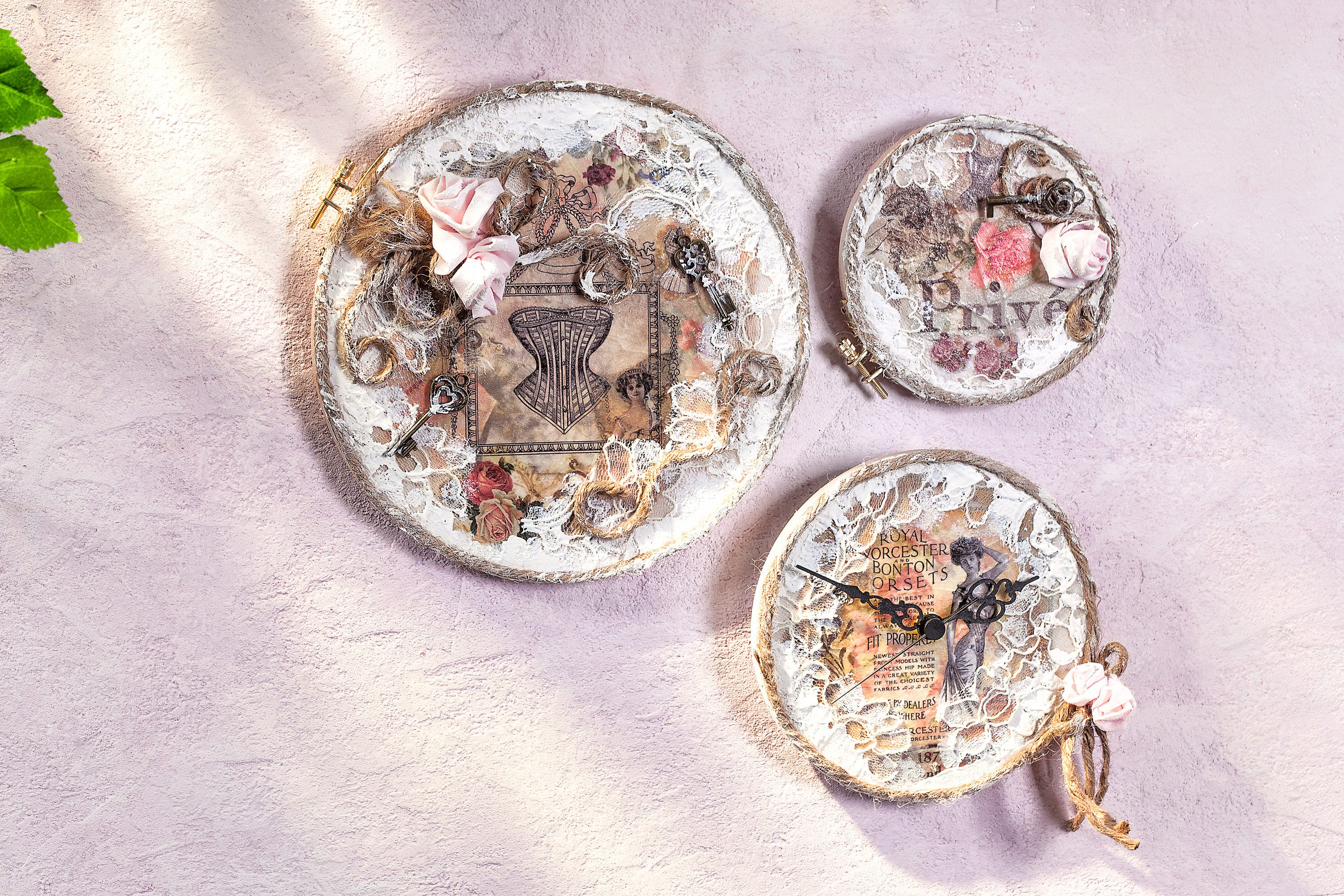 VBS Rahmen Stickring, 3-fach verleimt