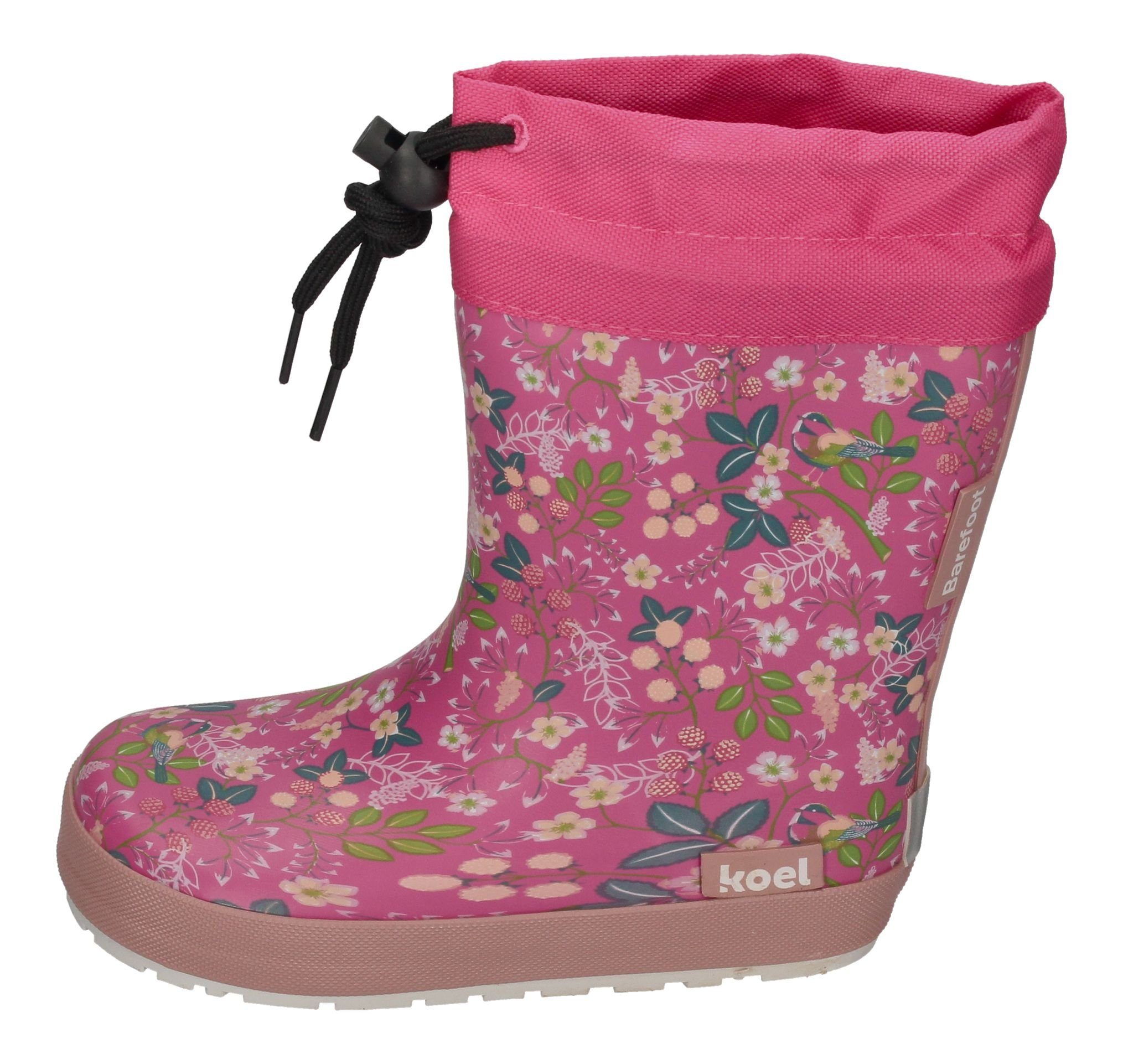 KOEL WELLIE TOGGLE PRINT Gummistiefel Flowers fuchsia