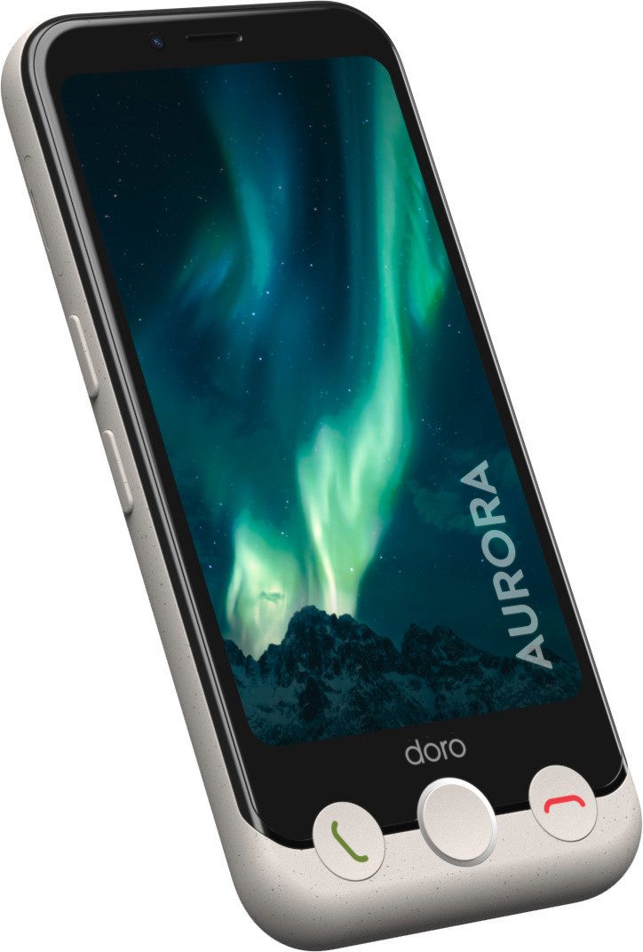 Doro A10 Handy (11,4 cm/4,5 Zoll, 64 GB Speicherplatz, 13 MP Kamera)