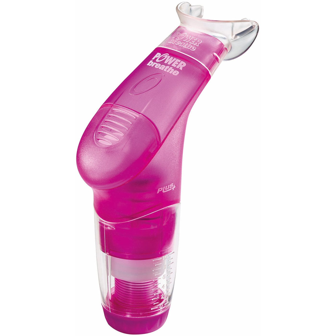 Powerbreathe Atemtrainer Plus Pink & Black EDITION, Lungentrainer für Sport und Fitness, steigert Ausdauer und Leistung