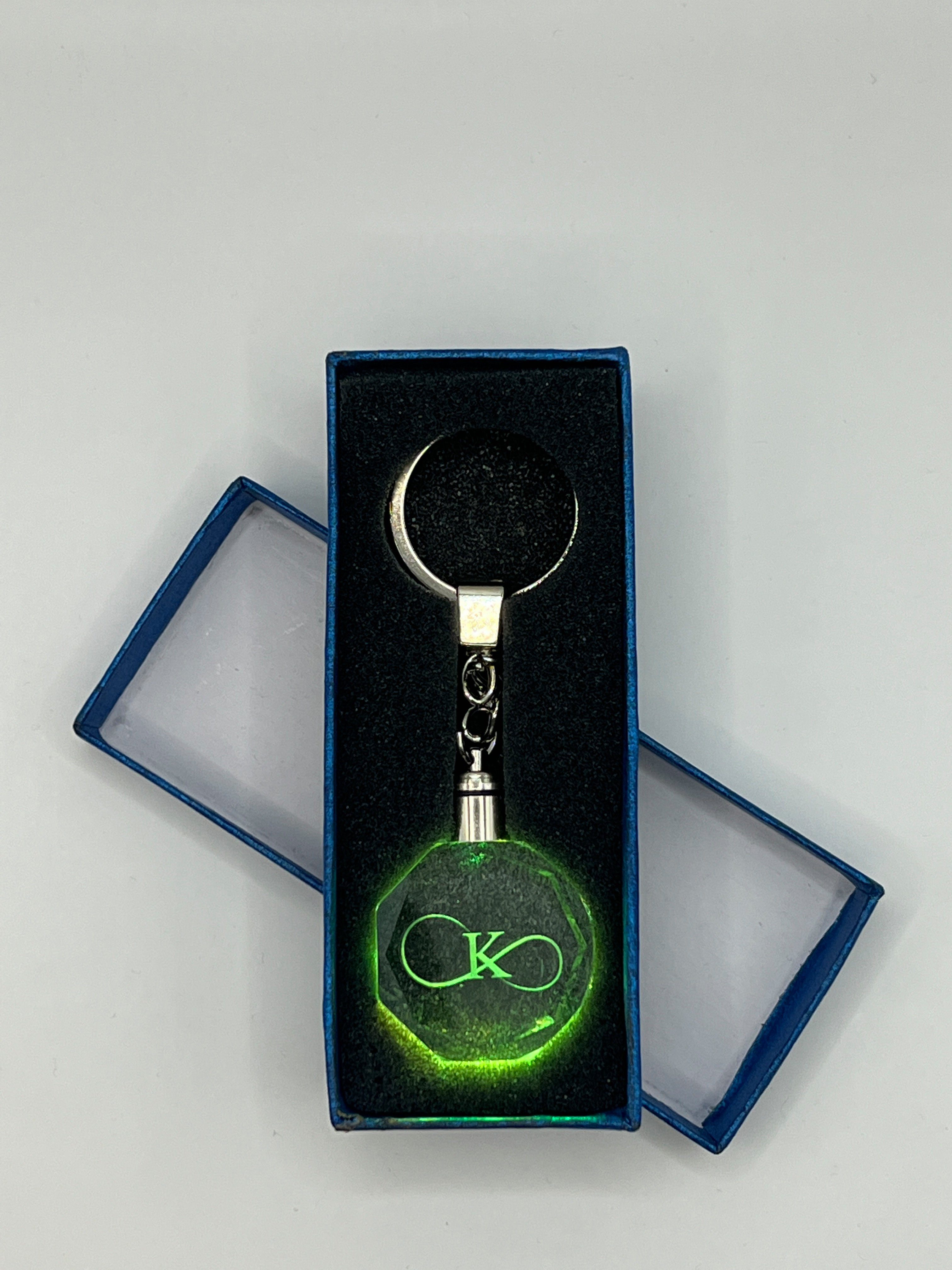 Schlüsselanhänger Unendlichkeitszeichen Schlüsselanhänger K Multicolor mit Geschenkbox
