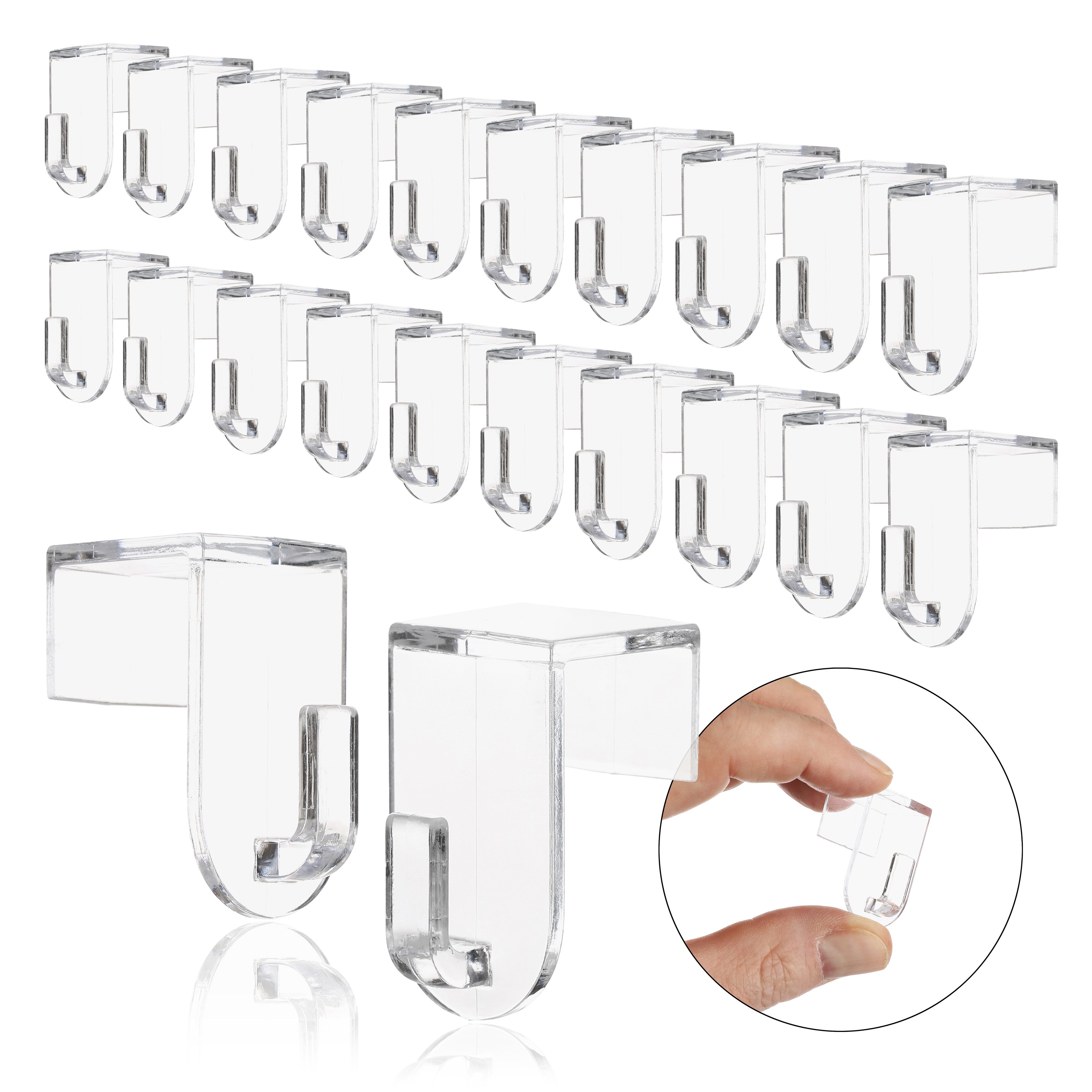 Fensterhaken Transparente Türhaken zum Einhängen