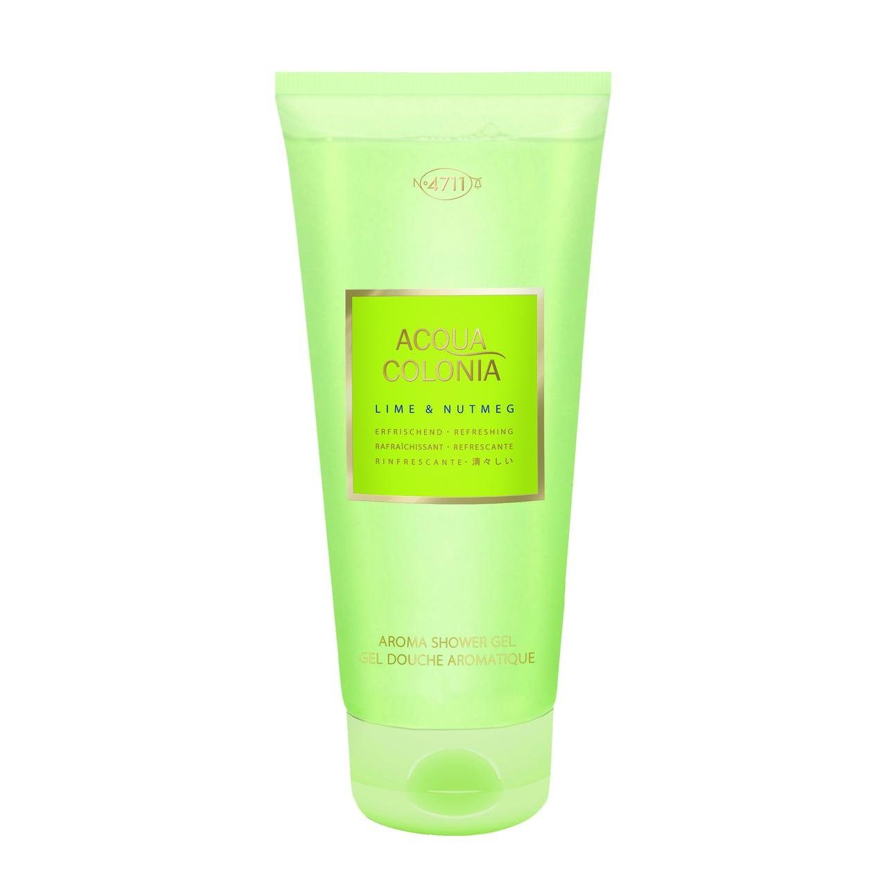 4711 Acqua Colonia Duschgel Lime & Nutmeg Aroma Shower Gel, Всі Hauttypen
