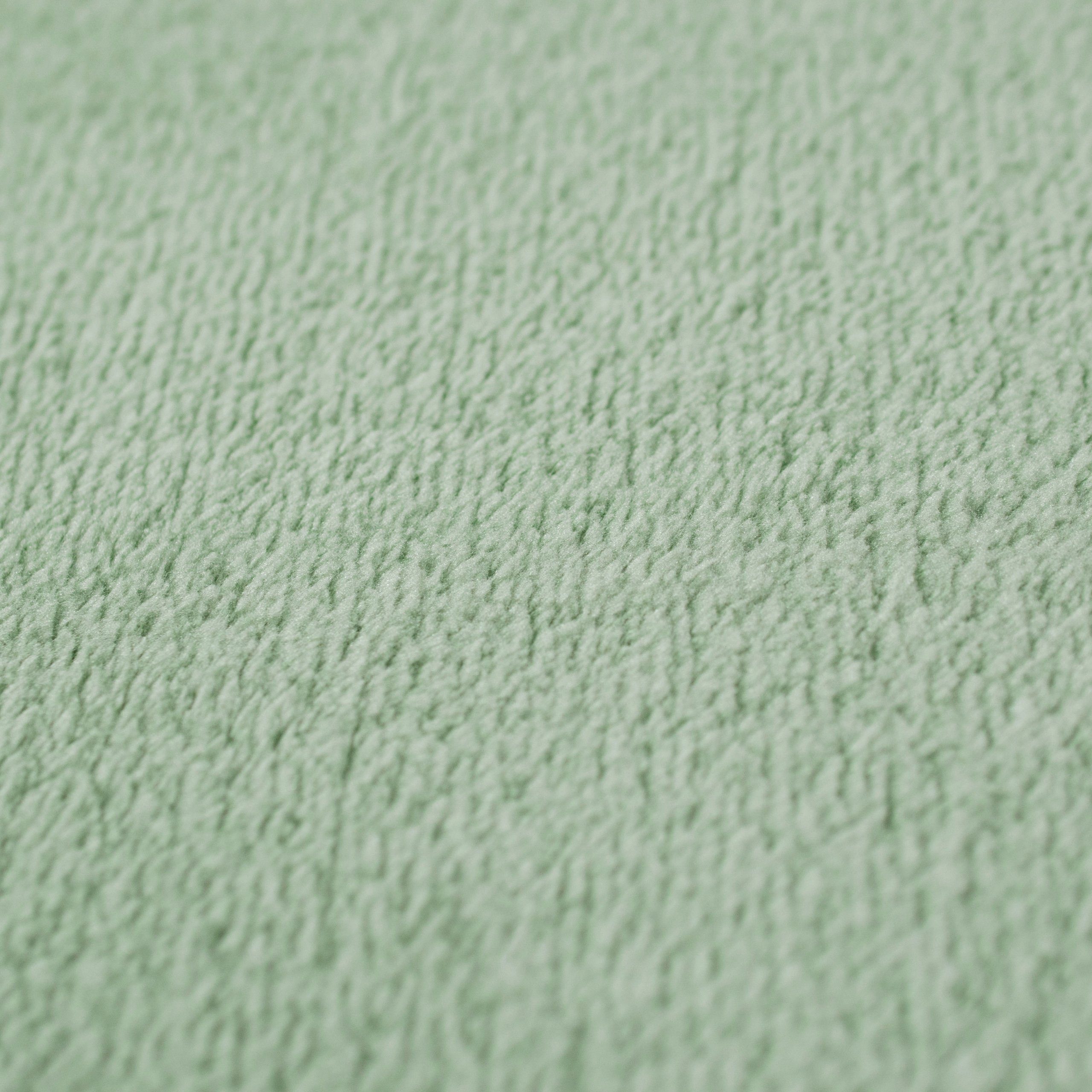 Teppich Waschbarer Ecken abgerundete Badezimmer – 16 Teppich-Traum, Höhe: mm Designer Teppich grün, rechteckig, –