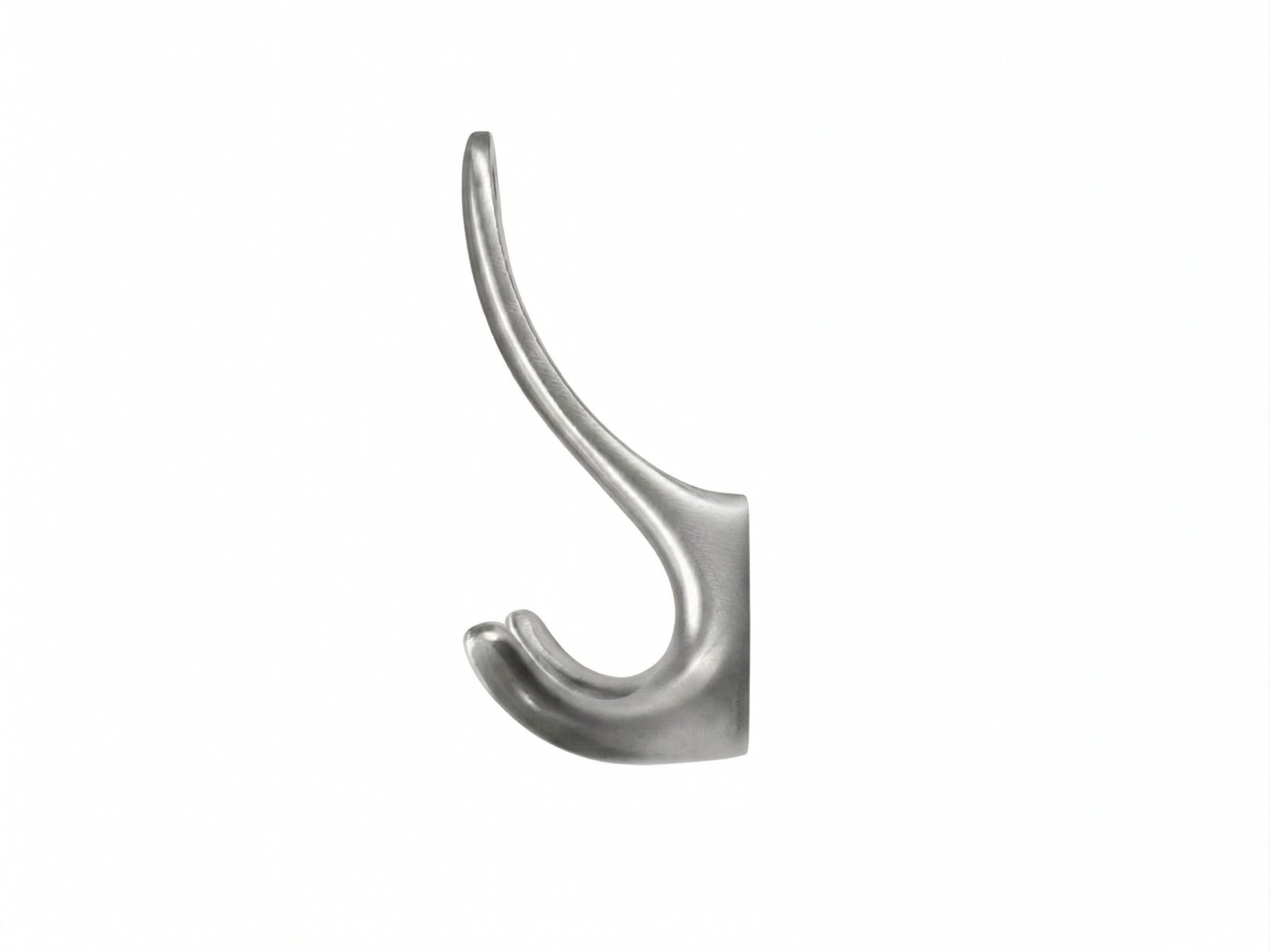 TECBULL Garderobenhaken TB-KA5005 Garderobenhaken Kleiderhaken Edel Metall Premium (6 St)
