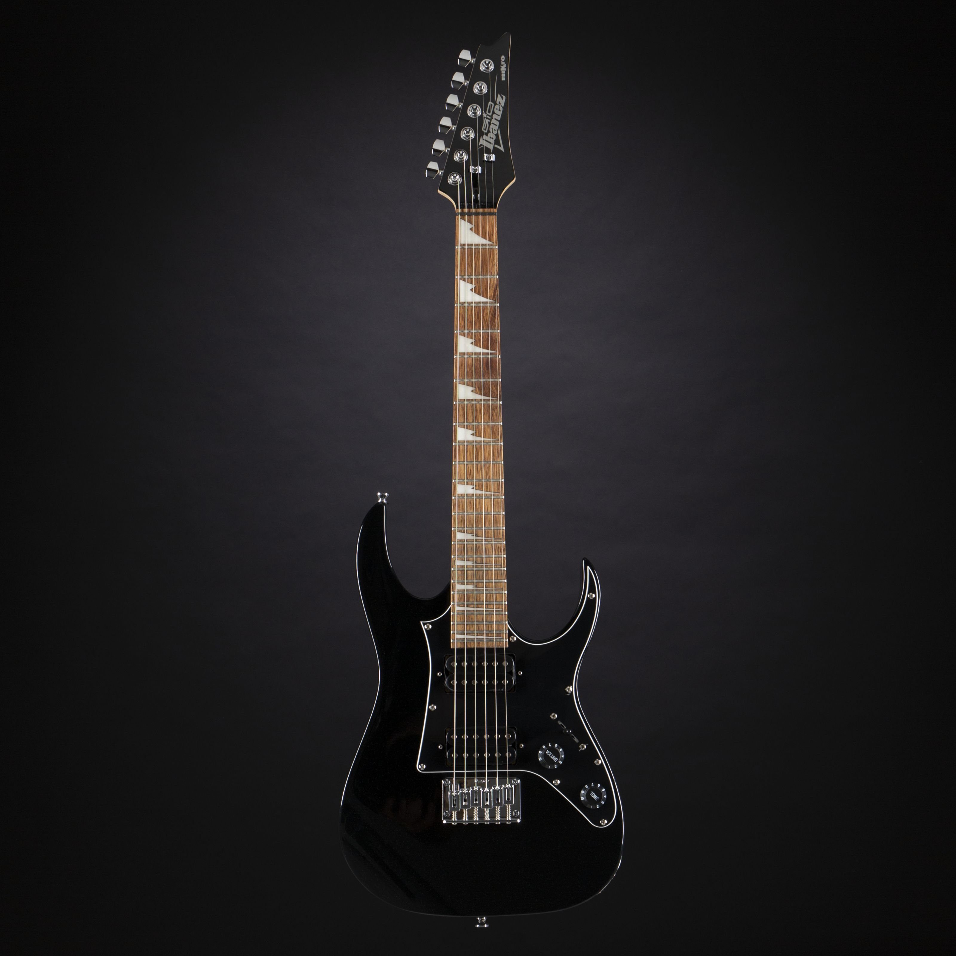 Ibanez E-Gitarre, Gio miKro GRGM21-BKN Black Night, E-Gitarren, Ibanez Modelle, Gio miKro GRGM21-BKN Black Night - E-Gitarre