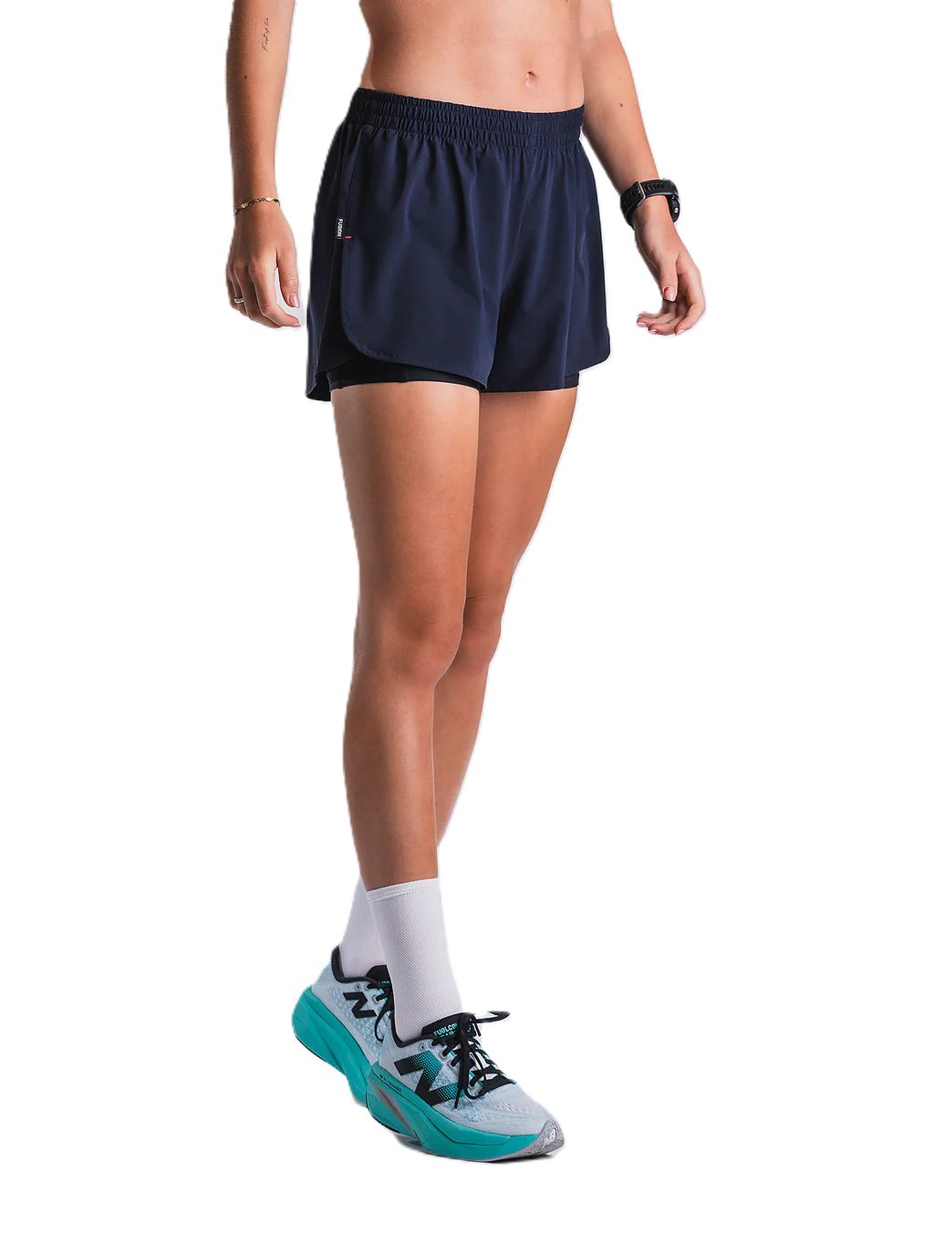Fusion Laufshorts FUSION Run Shorts Damen (Dark Night Blue)