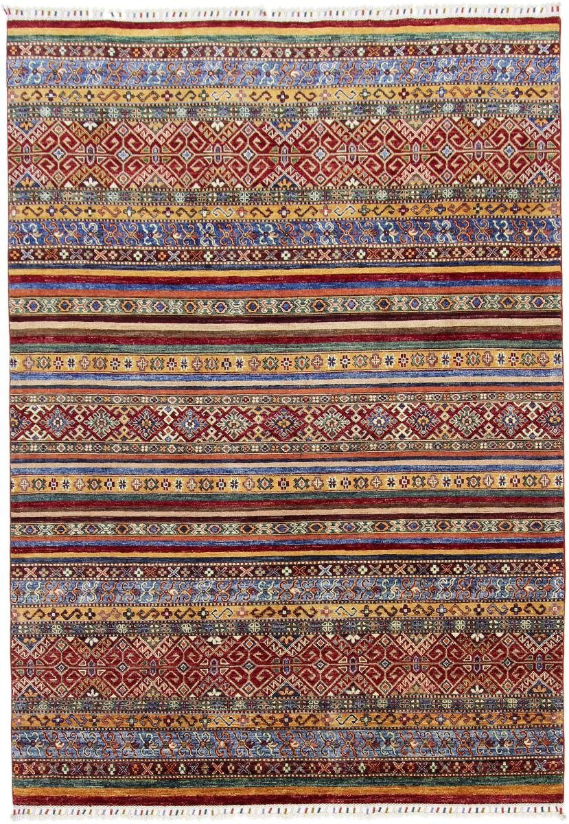 Orientteppich Arijana Shaal 177x251 Handgeknüpfter Orientteppich, Nain Trading, rechteckig, Höhe: 5 mm