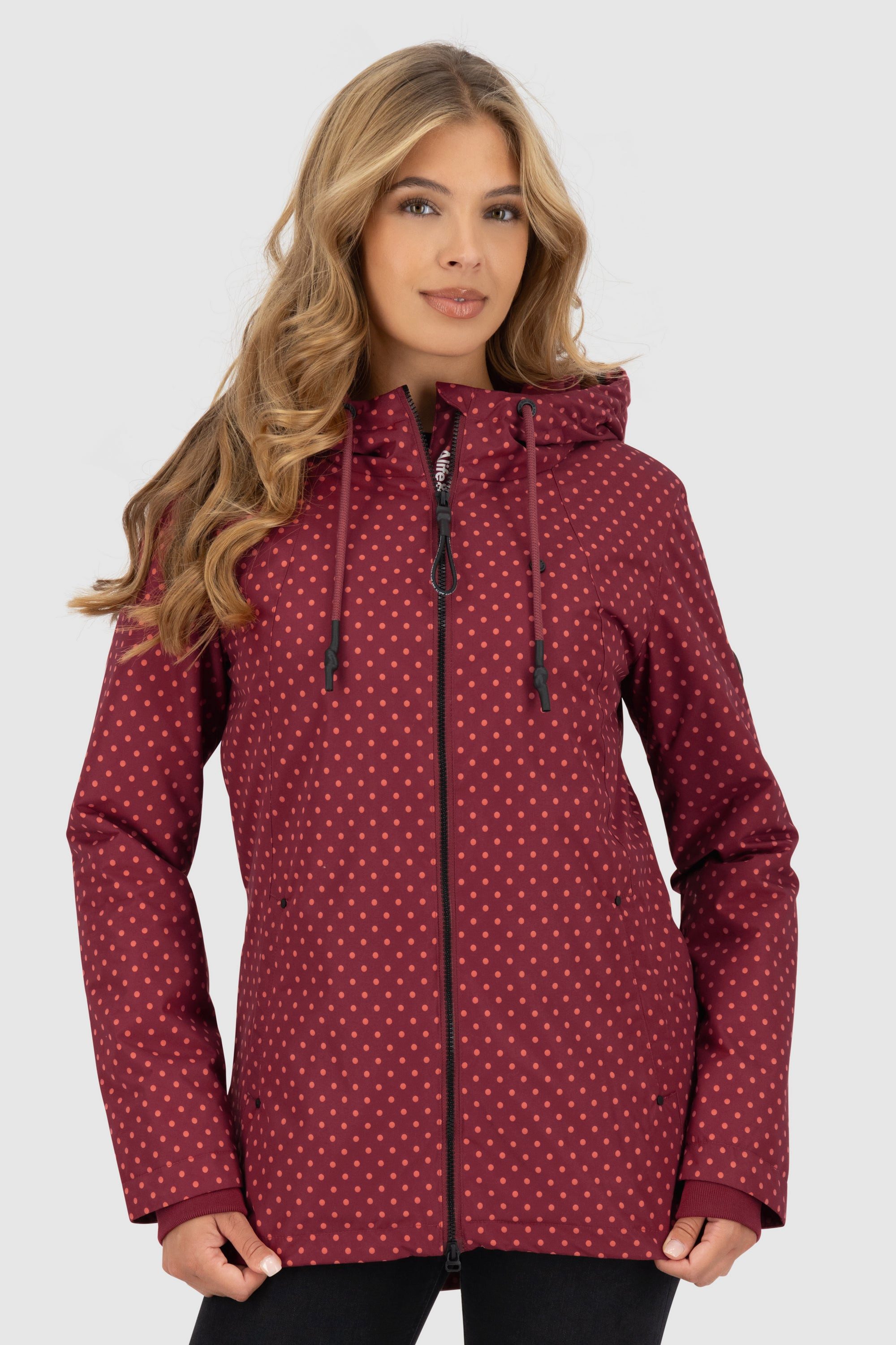 Alife & Kickin Langjacke LilouAK CS Jacket WOMEN mit modischem Alloverprint