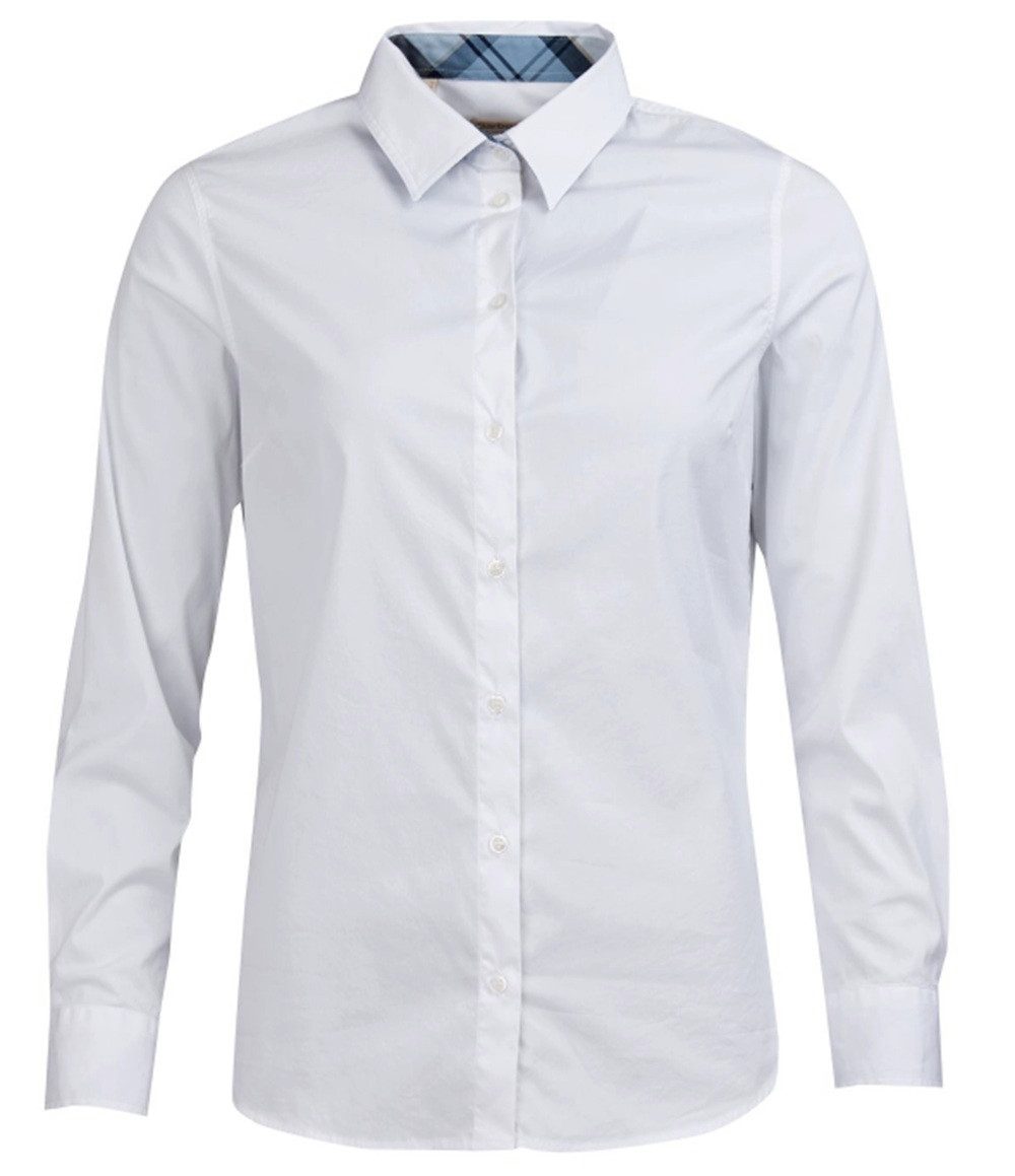 Barbour Outdoorjacke BARBOUR Malvern Shirt White