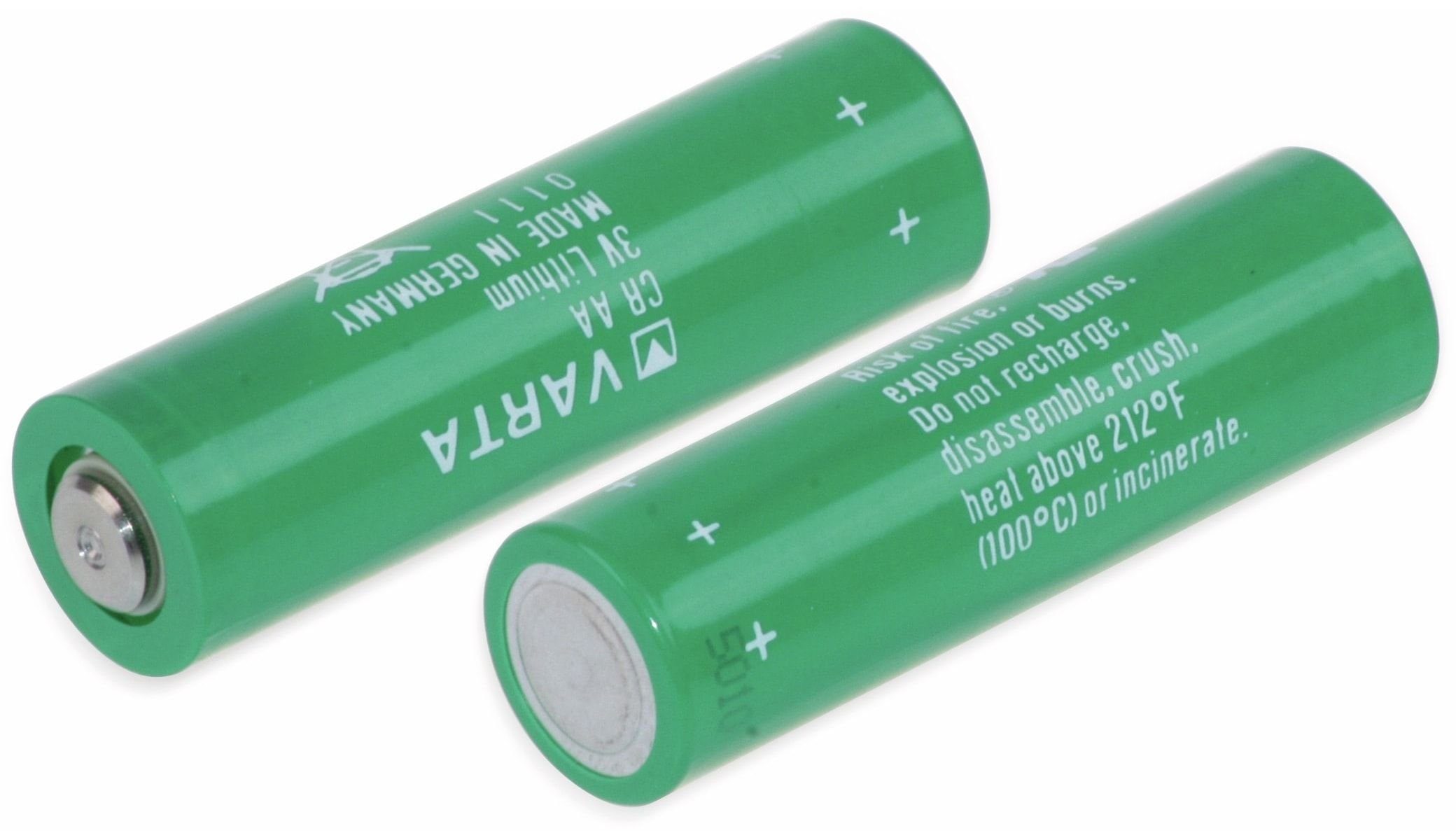 VARTA VARTA Lithium-Batterie CR AA, 3 V-, 2000 mAh Batterie