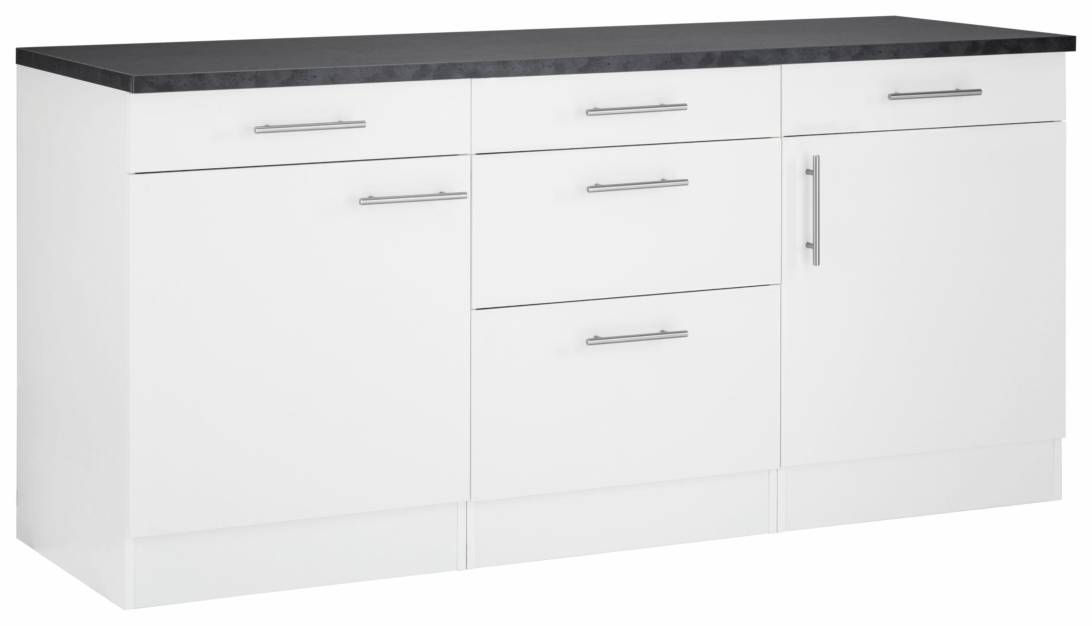 OPTIFIT Unterschrank »Mini«, Breite 180 cm mit Metallgriffen - OPTIFIT