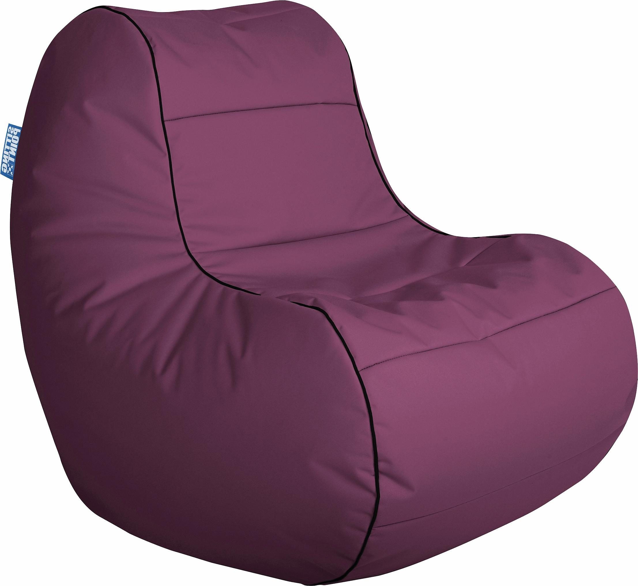 SCUBA Chilly Point Sitzsack aubergine Bean Sitting