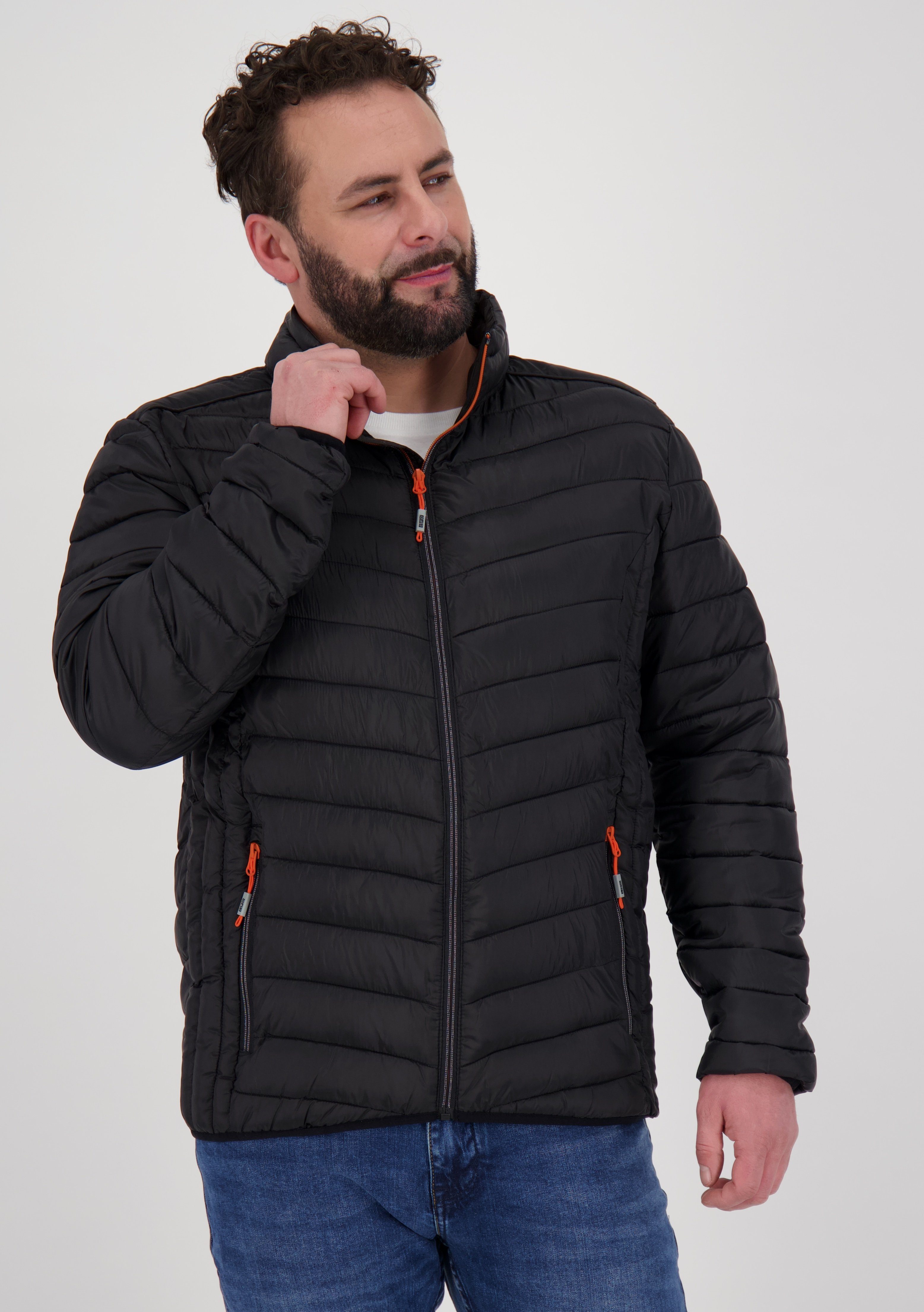 DEPROC Active Steppjacke GILMOUR V NEW CLASSICS CS Men mit Stehkragen black