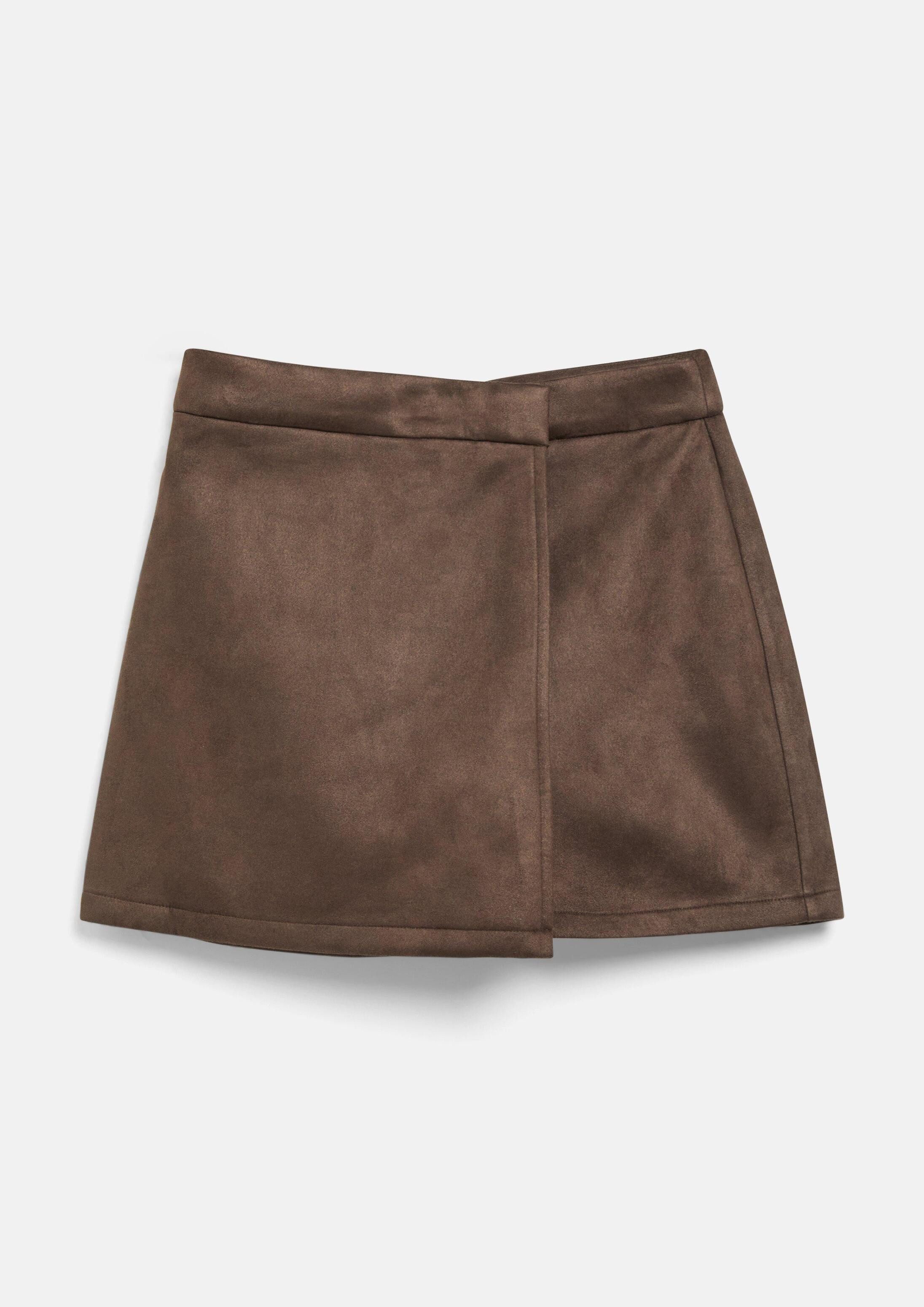 s.Oliver Minirock Rock Skort aus Velours