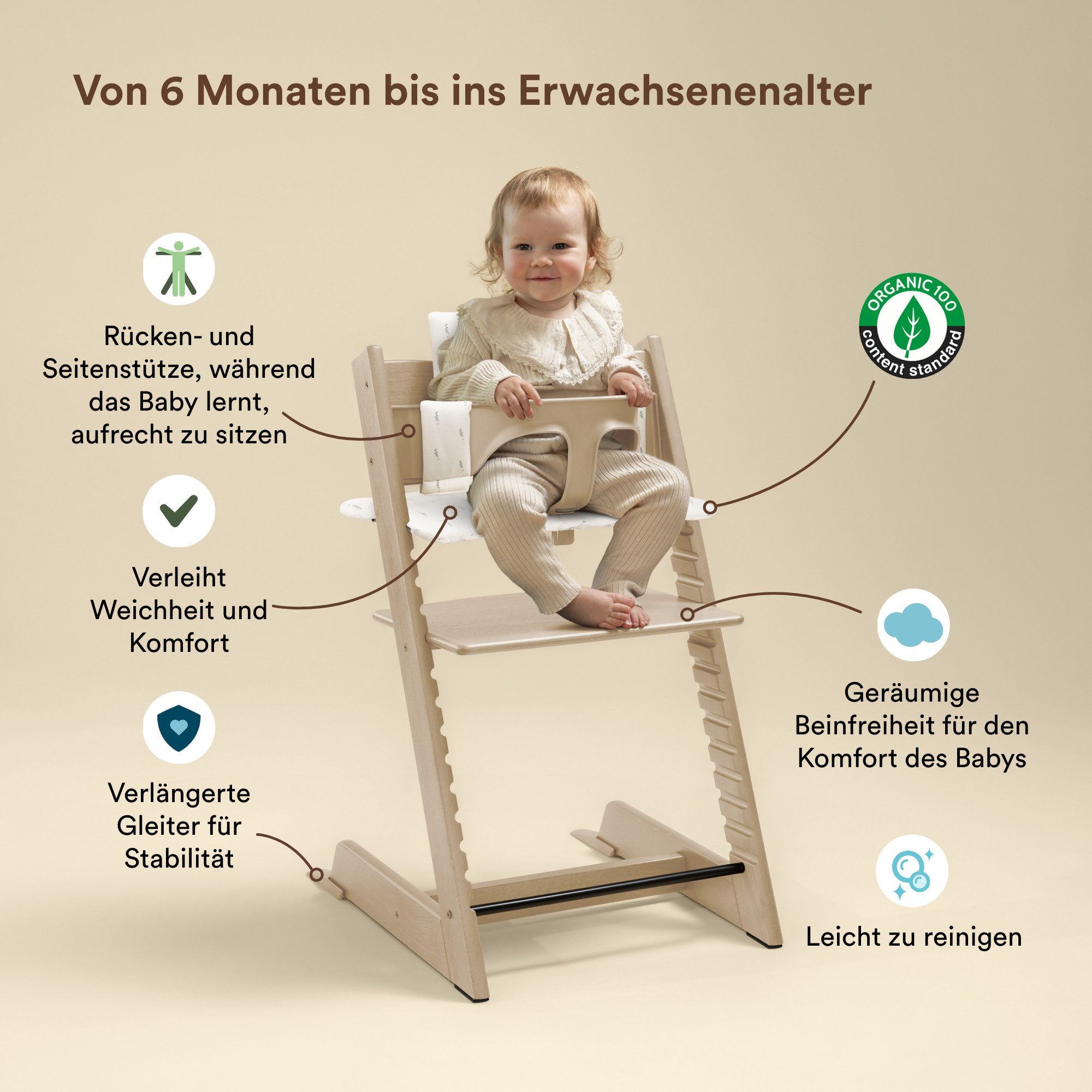 Stokke Hochstuhl Tripp Trapp Hochstuhl Bundle günstig online kaufen