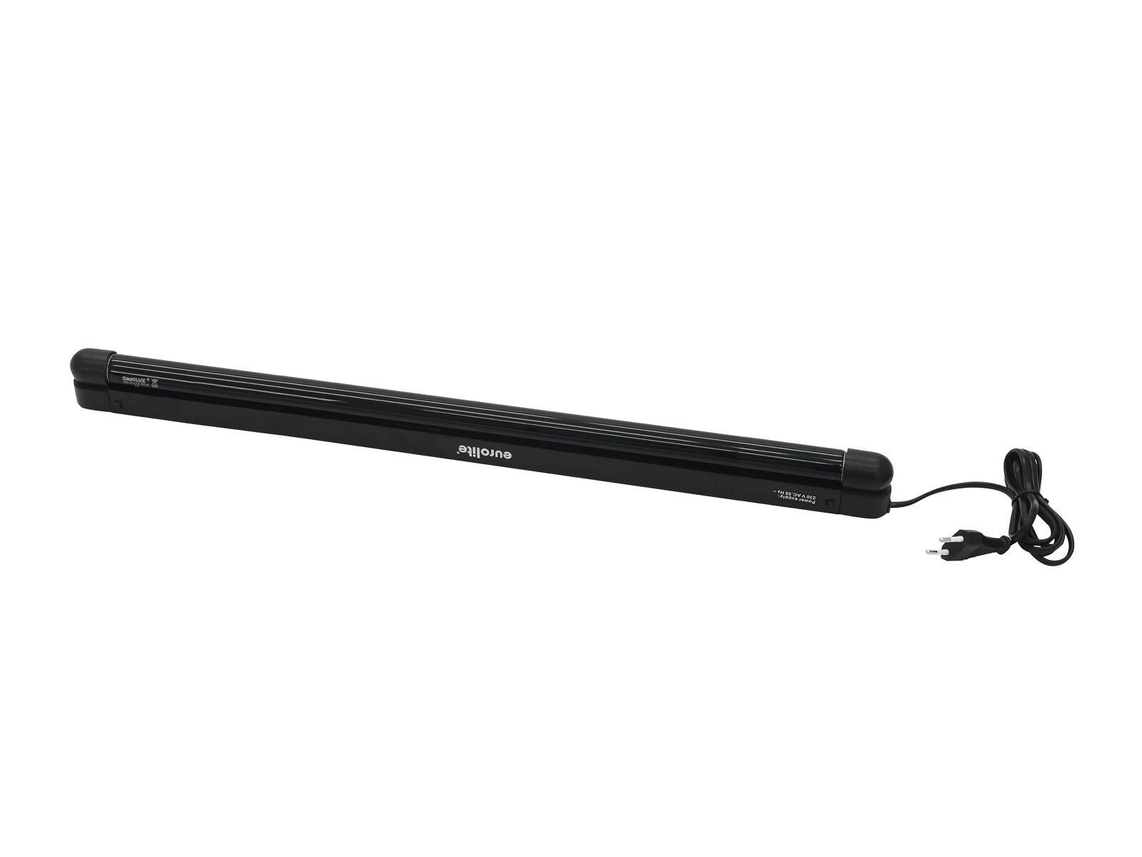 Discolicht EUROLITE UV-Röhre Komplettset 60cm 18W slim