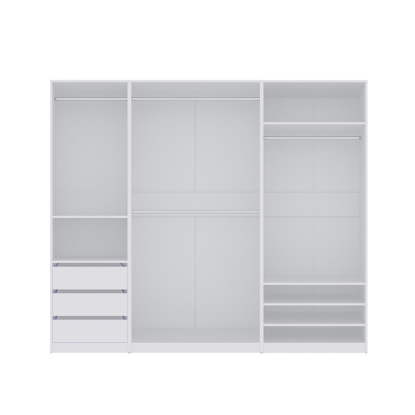 Marmex Möbel Garderobenschrank TRES SET L/B günstig online kaufen