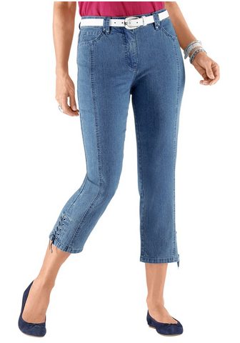 CASUAL LOOKS 7/8 джинсы с отстрочкой