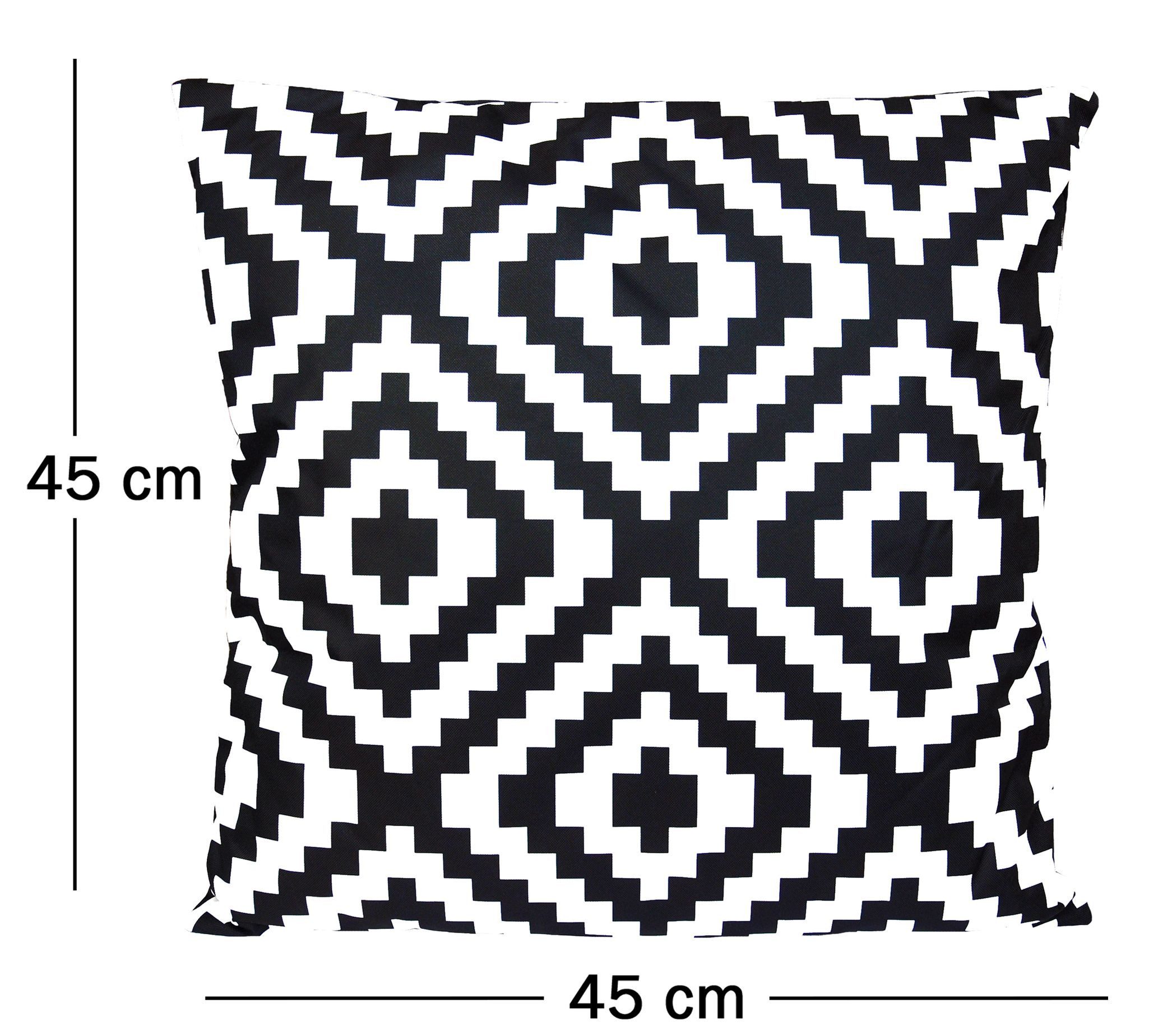 JACK Kissenbezüge JACK 2er Set Motiv Outdoor Kissenhülle 45x45cm Wasserfest, (2 Stück), robust und strapazierfähig, Wasserabweisend, für Innen & Außen