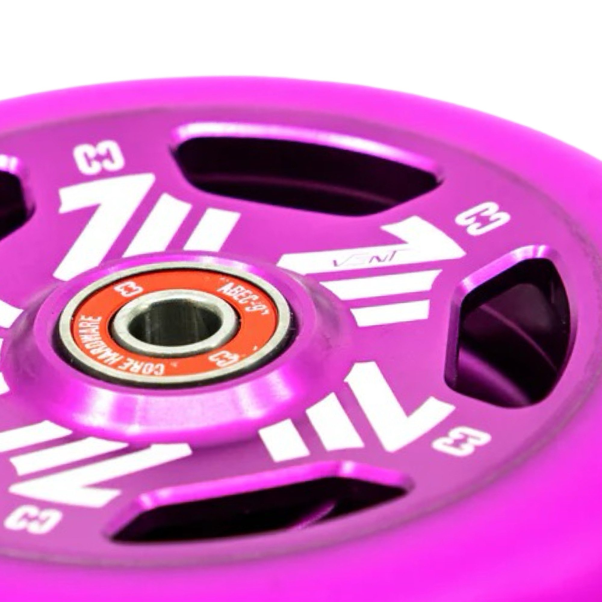 Core Action Sports Stuntscooter Core Vent Hollow Stunt-Scooter Rolle 110mm Lila