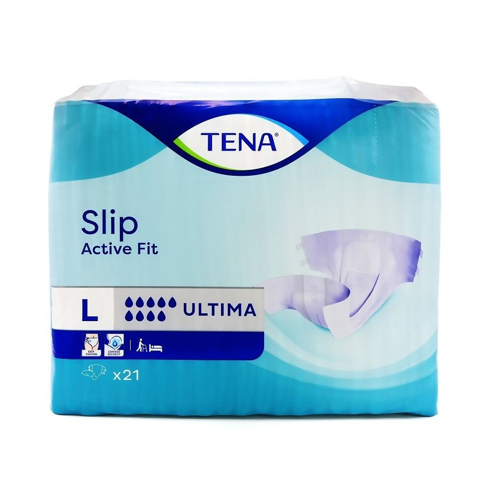 TENA Windeln Slip Active Fit Ultima Large - Packung mit 21 Stück 1 PZN 732254079579