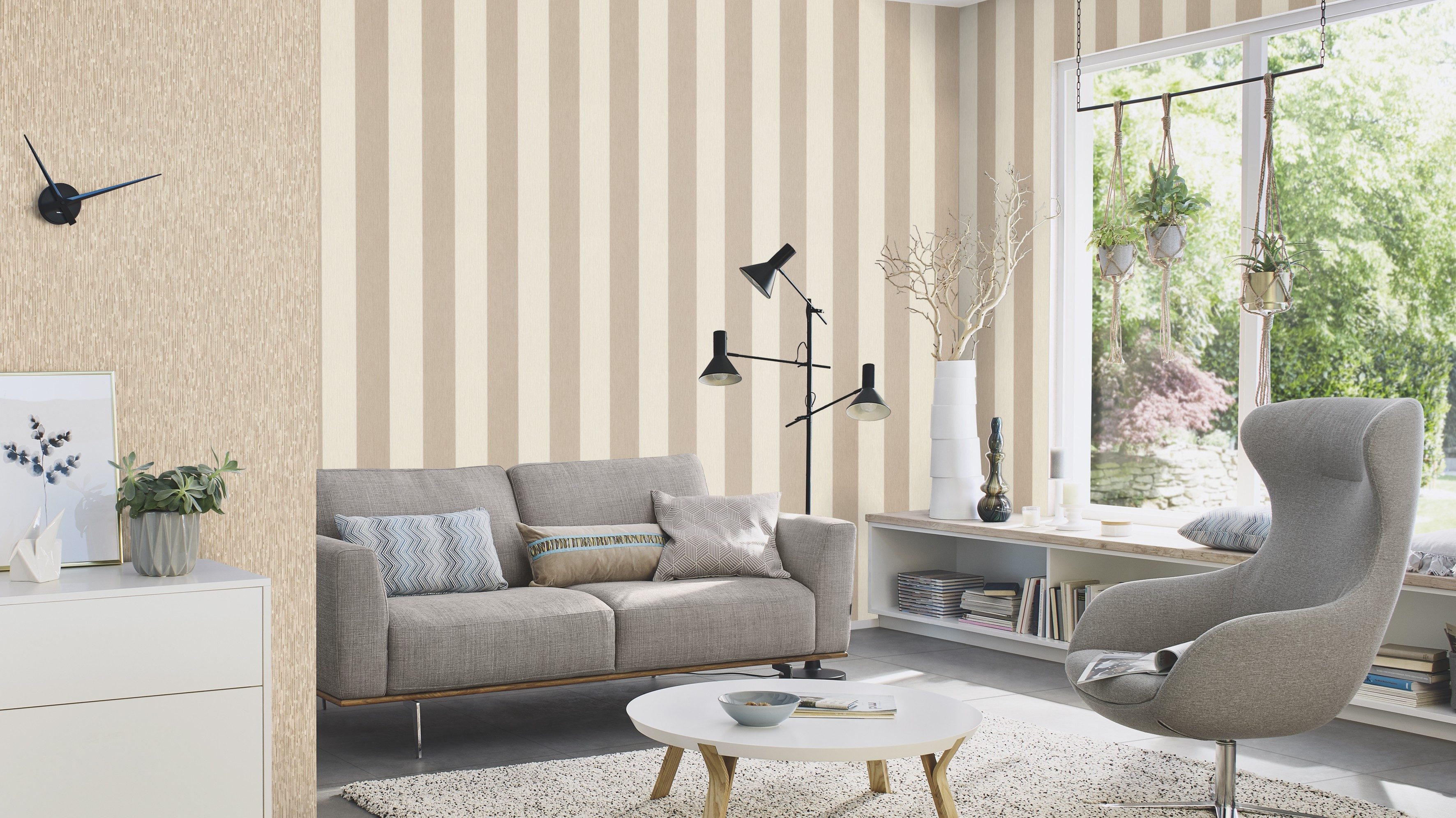Rasch Vliestapete Vliestapete Perfecto VI 844238, strukturiert, geometrisch