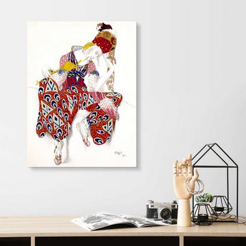 Posterlounge Forex-Bild Leon Nikolajewitsch Bakst, Kostüm für Nijinsky, Ballett LA PERI, Orientalisches Flair Malerei