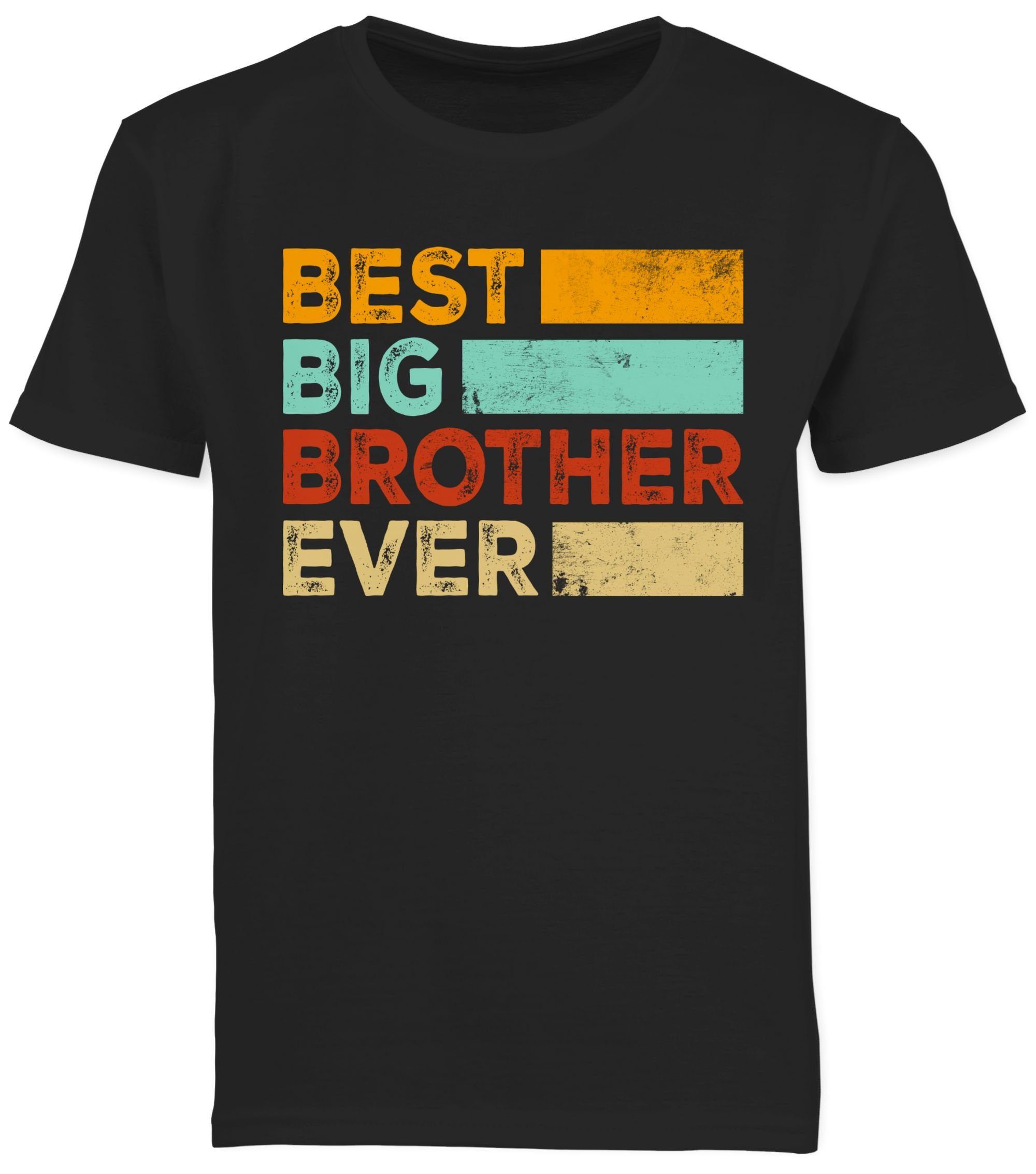 T-Shirt Best Big Brother Ever Bester großer Bruder aller Zeiten Geschenk