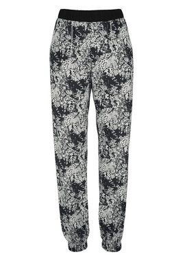 Buffalo Pyjama (2 tlg) gemusterte Hose mit Eingrifftaschen