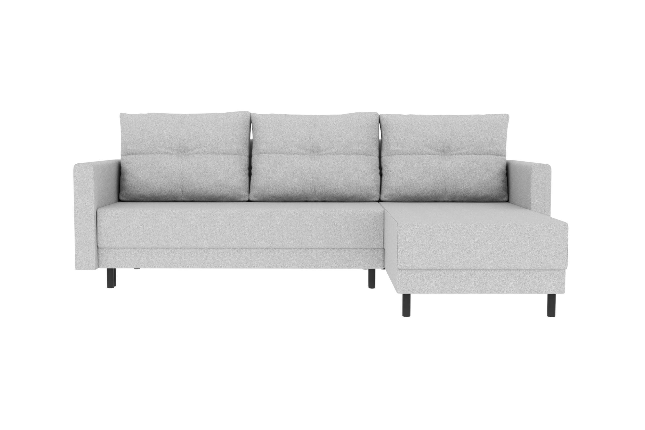 Sitzkomfort, Bettfunktion, Stylefy Paloma, mit L-Form, Bettkasten, Eckcouch, Ecksofa Design mit Modern Sofa,