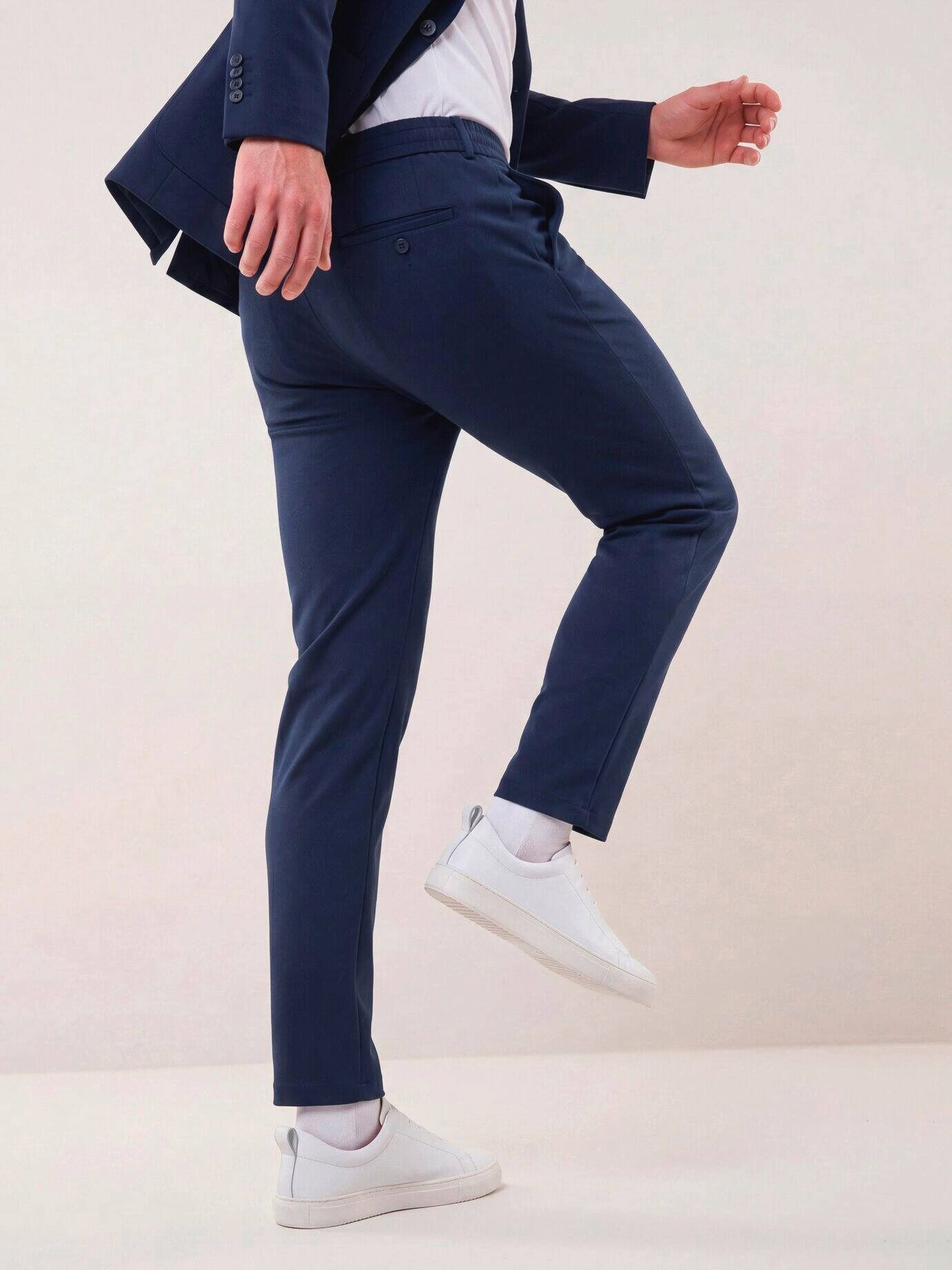 Walbusch Chinohose Herren Chino aus elastischem Material Regular fit