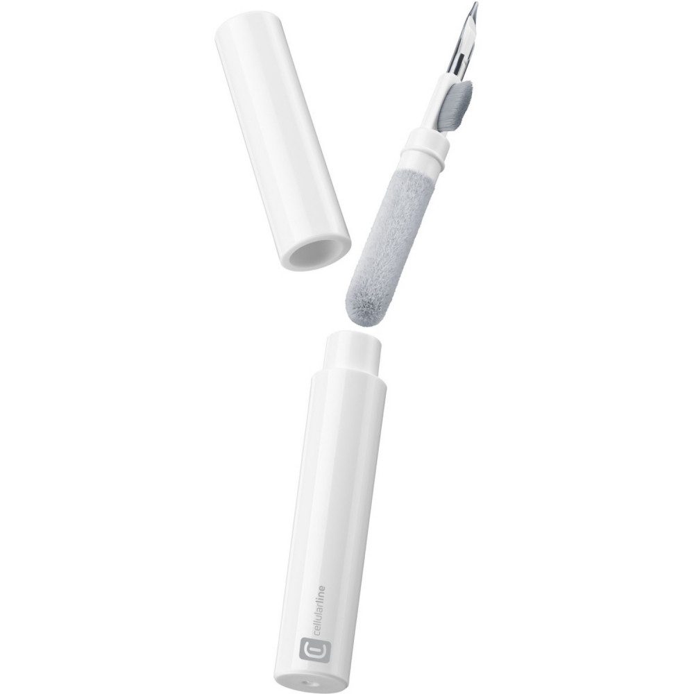 Cellularline AUDIOCLEANINGKIT 3in1 Reinigungsset für Kopfhörer, Smartphones X-Link Lade-und Datenkabel