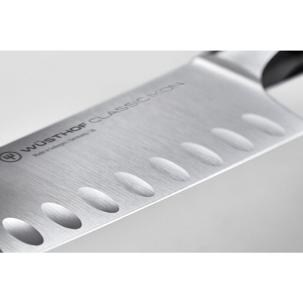 WÜSTHOF Santokumesser Classic Ikon Santokumesser 17 cm schwarz
