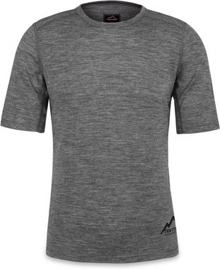normani Thermounterhemd Herren Merino-Set T-Shirt und Unterhose Thermounterwäsche Skiunterwäsche Funktionsunterwäsche 100% Merinowolle