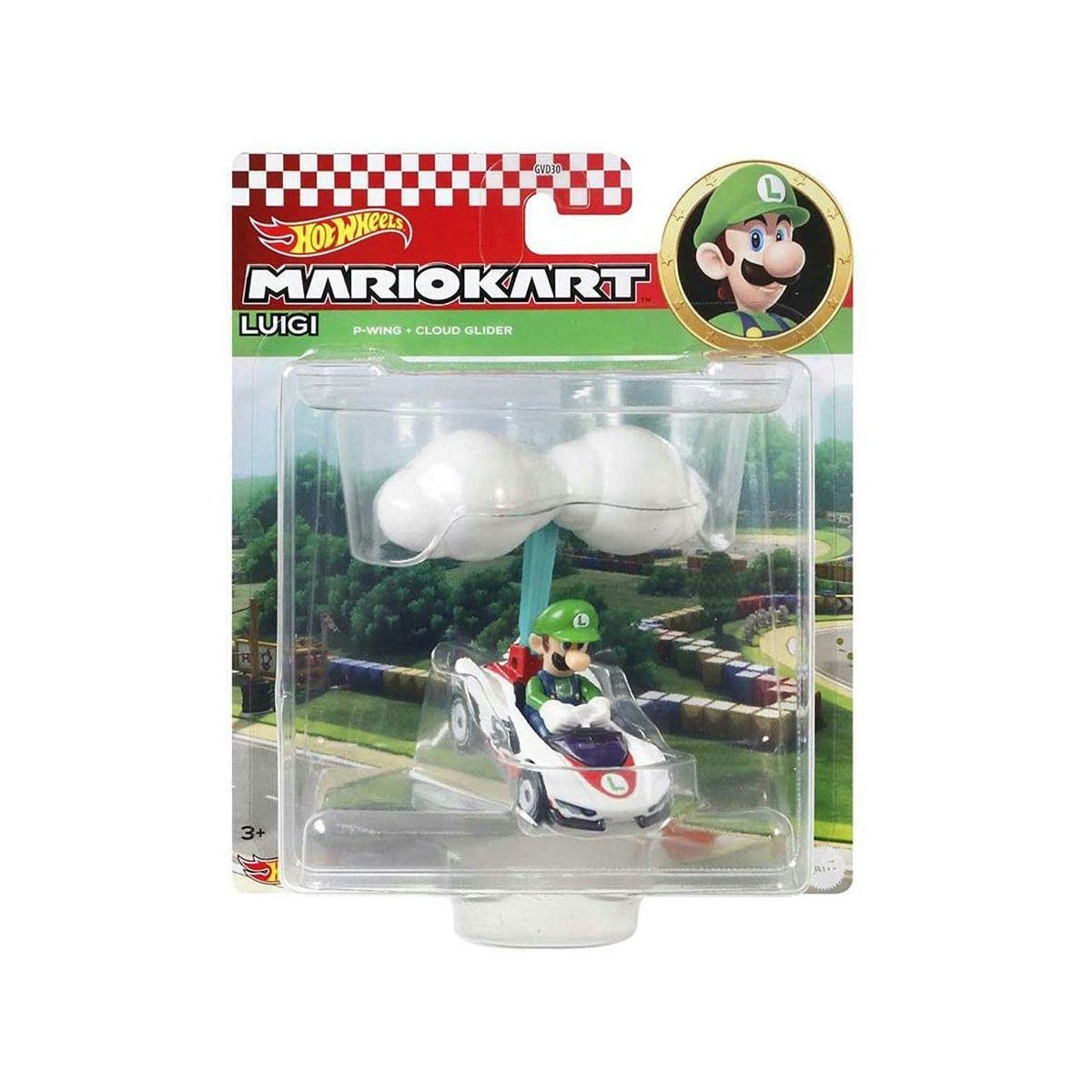Mattel® Spielzeug-Auto Mario Kart Glider (Luigi) günstig online kaufen