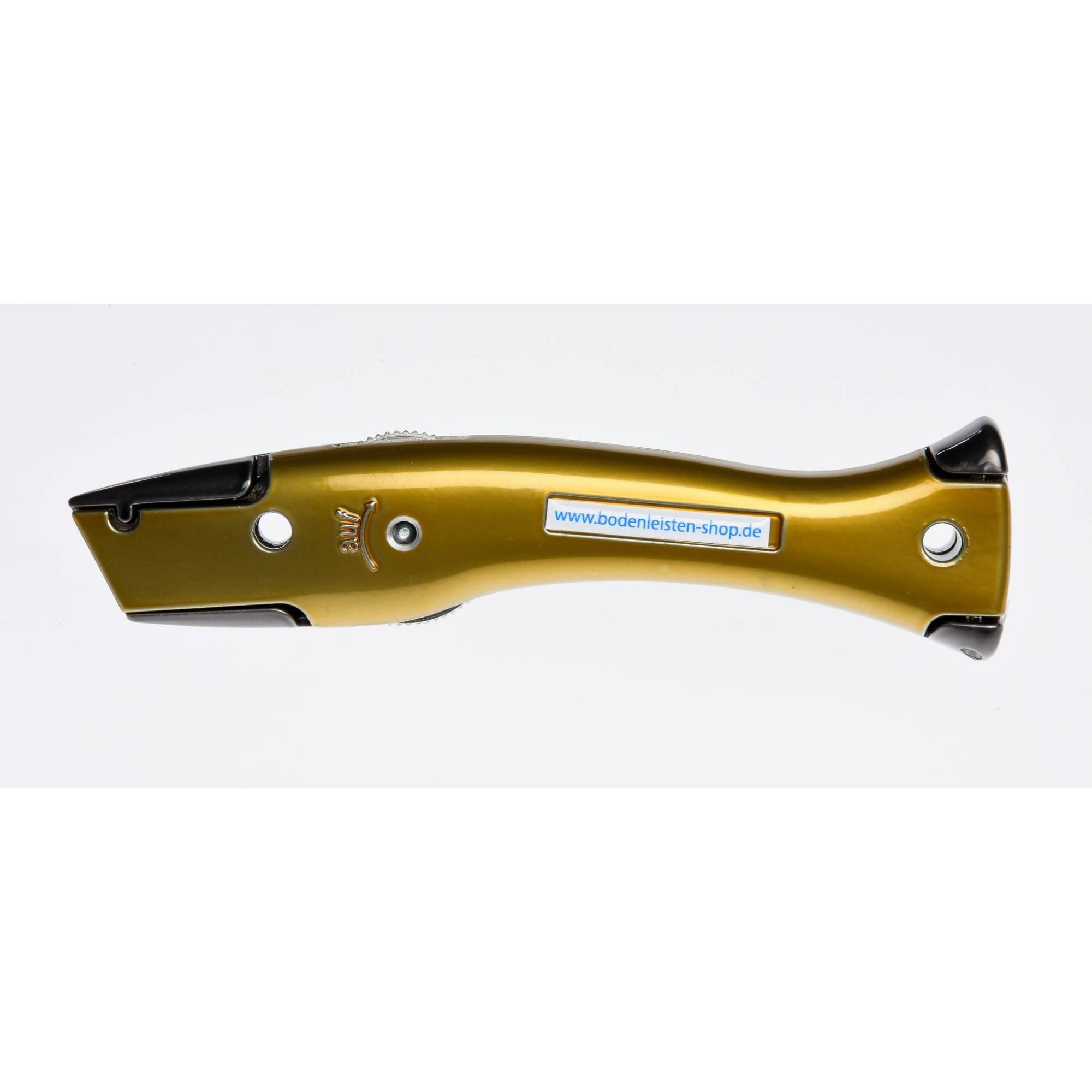 Schwarz Cutter Delphin®-03 - Delphin Style-Edition Cuttermesser Candy Universalmesser Gold